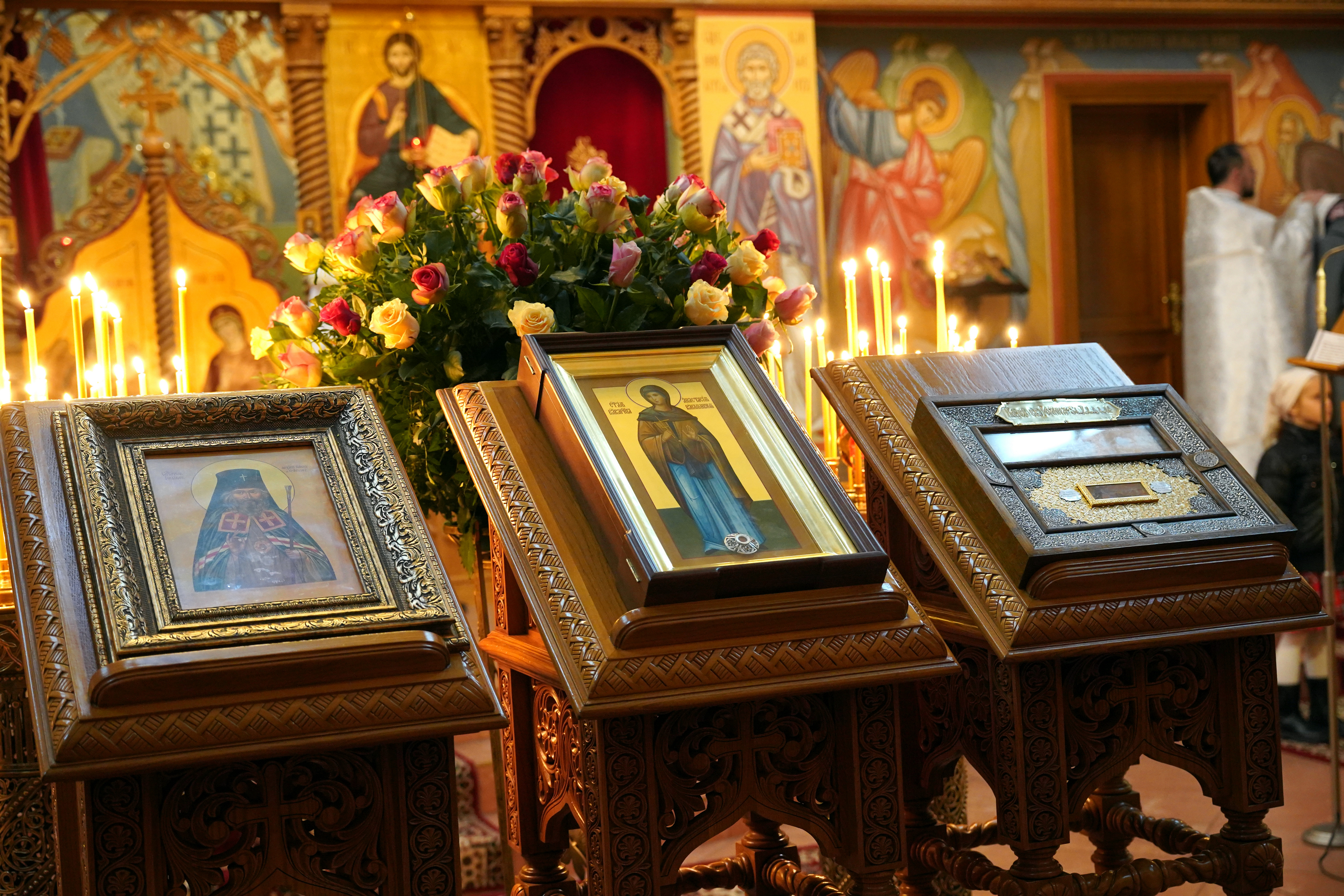 St. John of Shanghai and San Francisco relics in Zwierki Convent