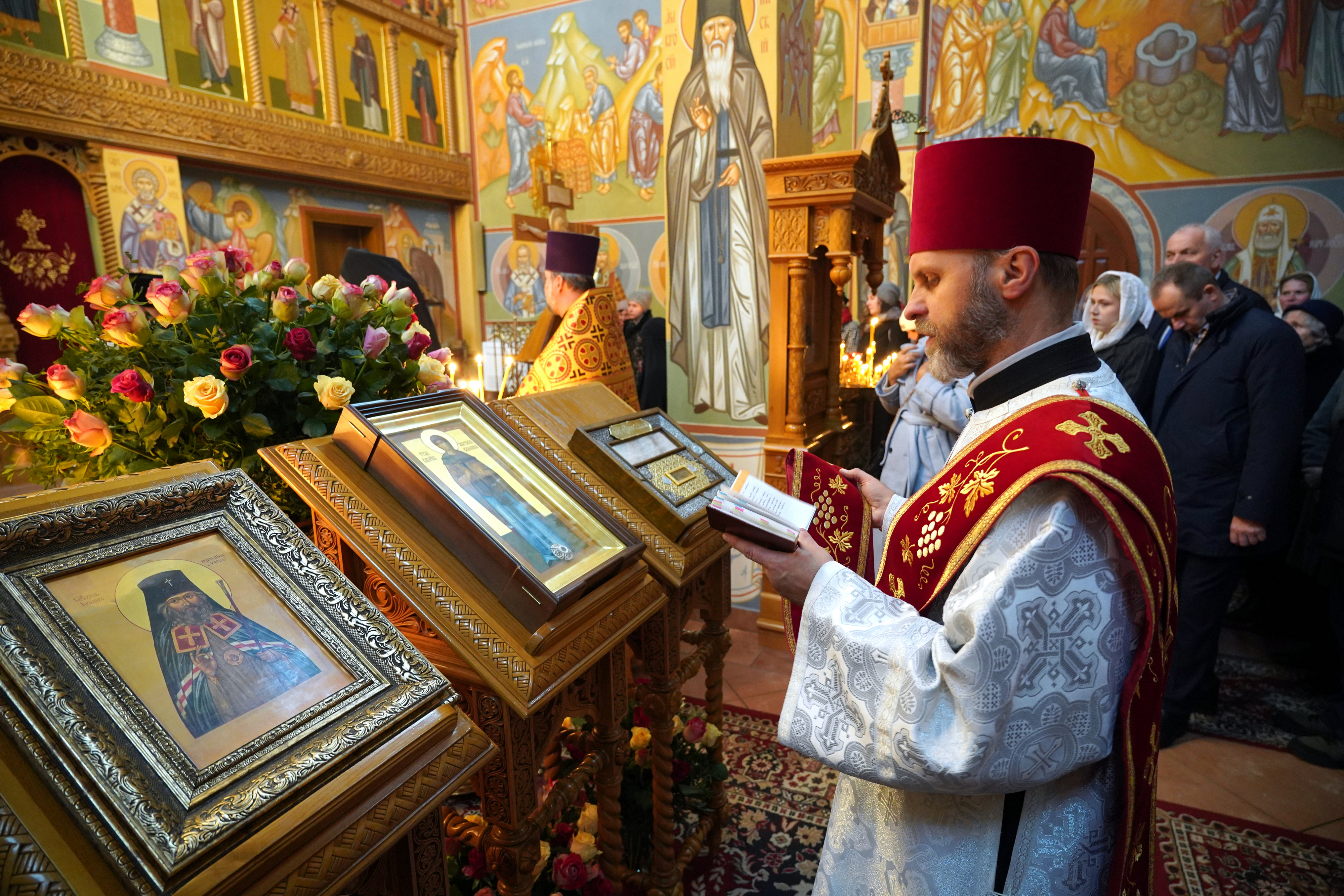 St. John of Shanghai and San Francisco relics in Zwierki Convent