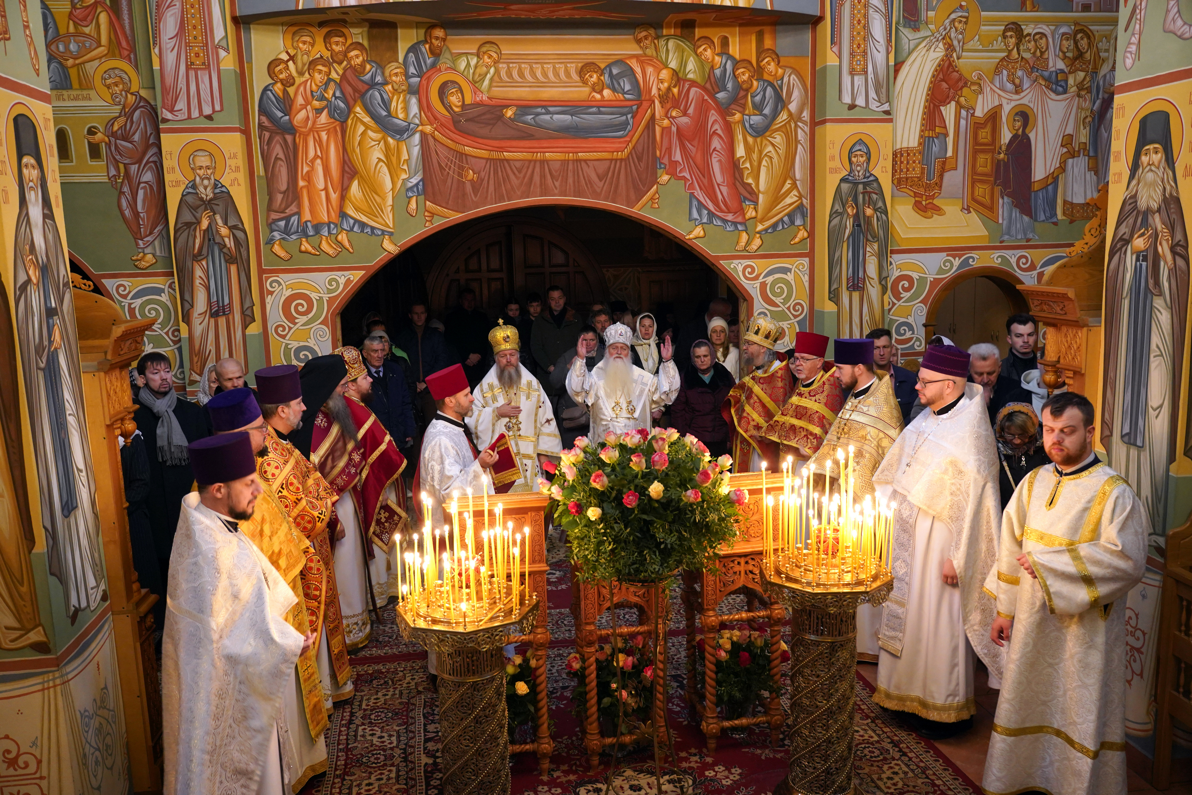St. John of Shanghai and San Francisco relics in Zwierki Convent