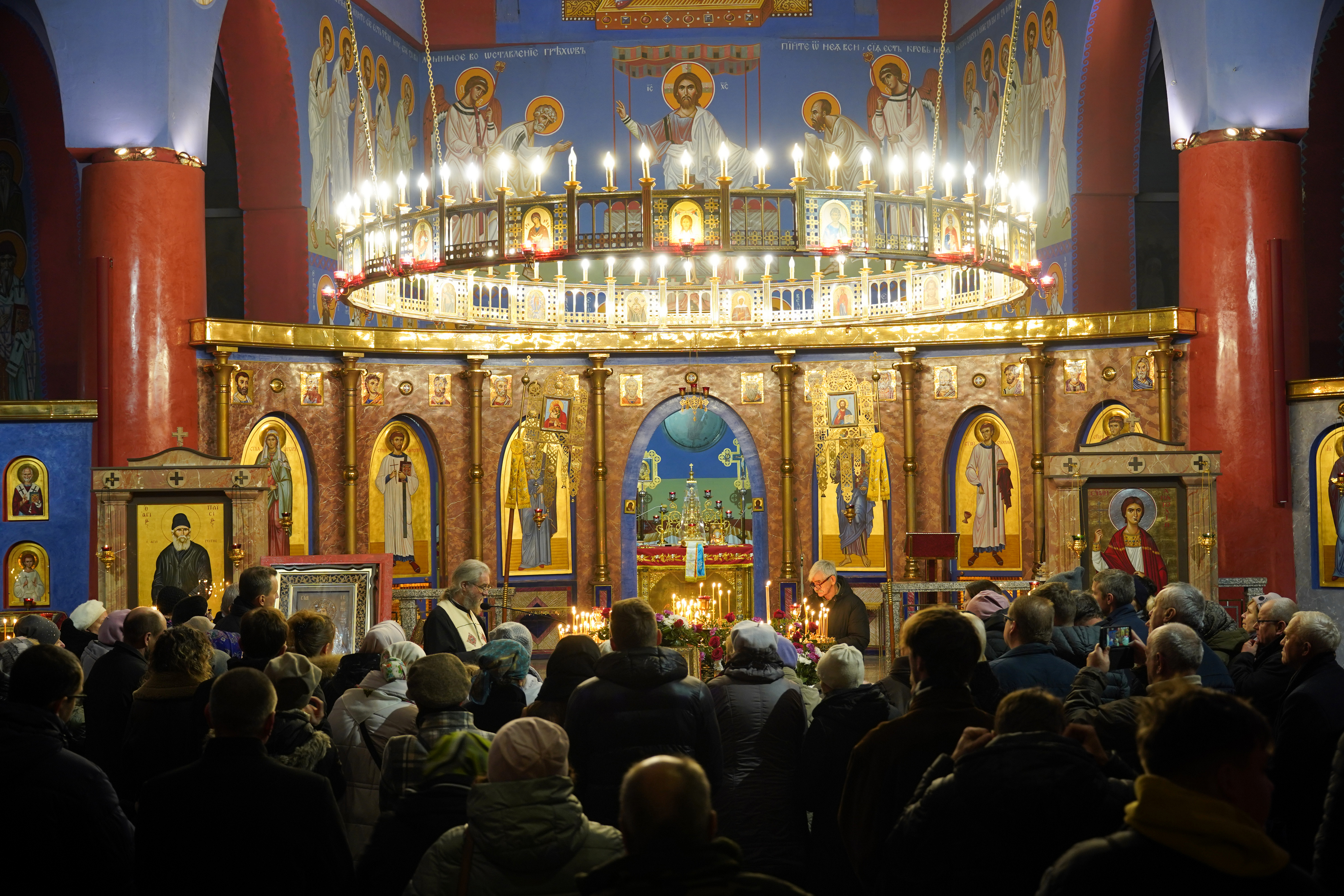 St. John Moximovitch relics in St. George Orthodox church in Białysto