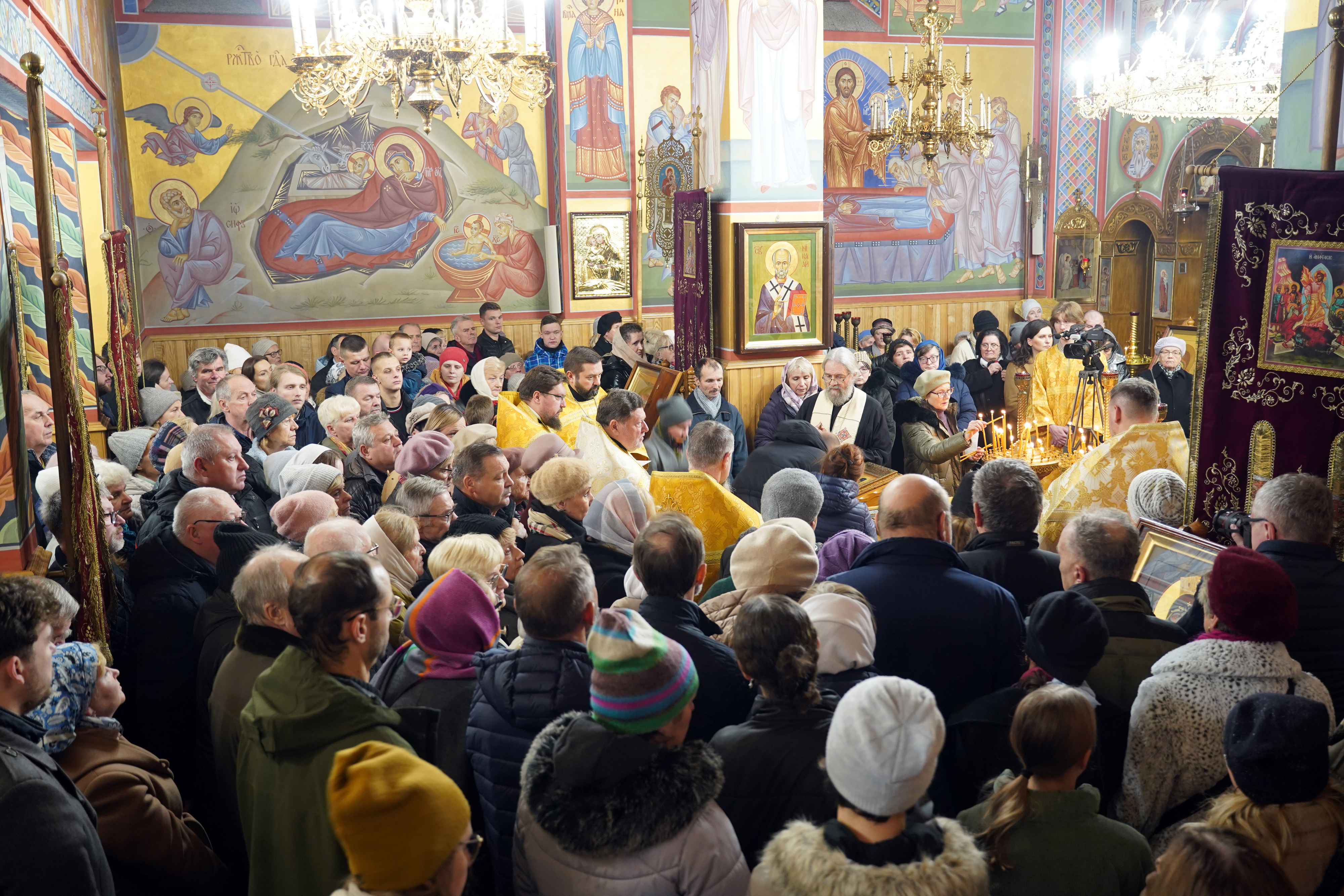 St. John Maximovitch relics in St. Elijah the Propeht Orthodox church in Białystok