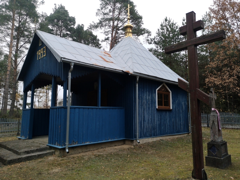 Kaplica św. Jerzego w Gredelach, listopad 2023