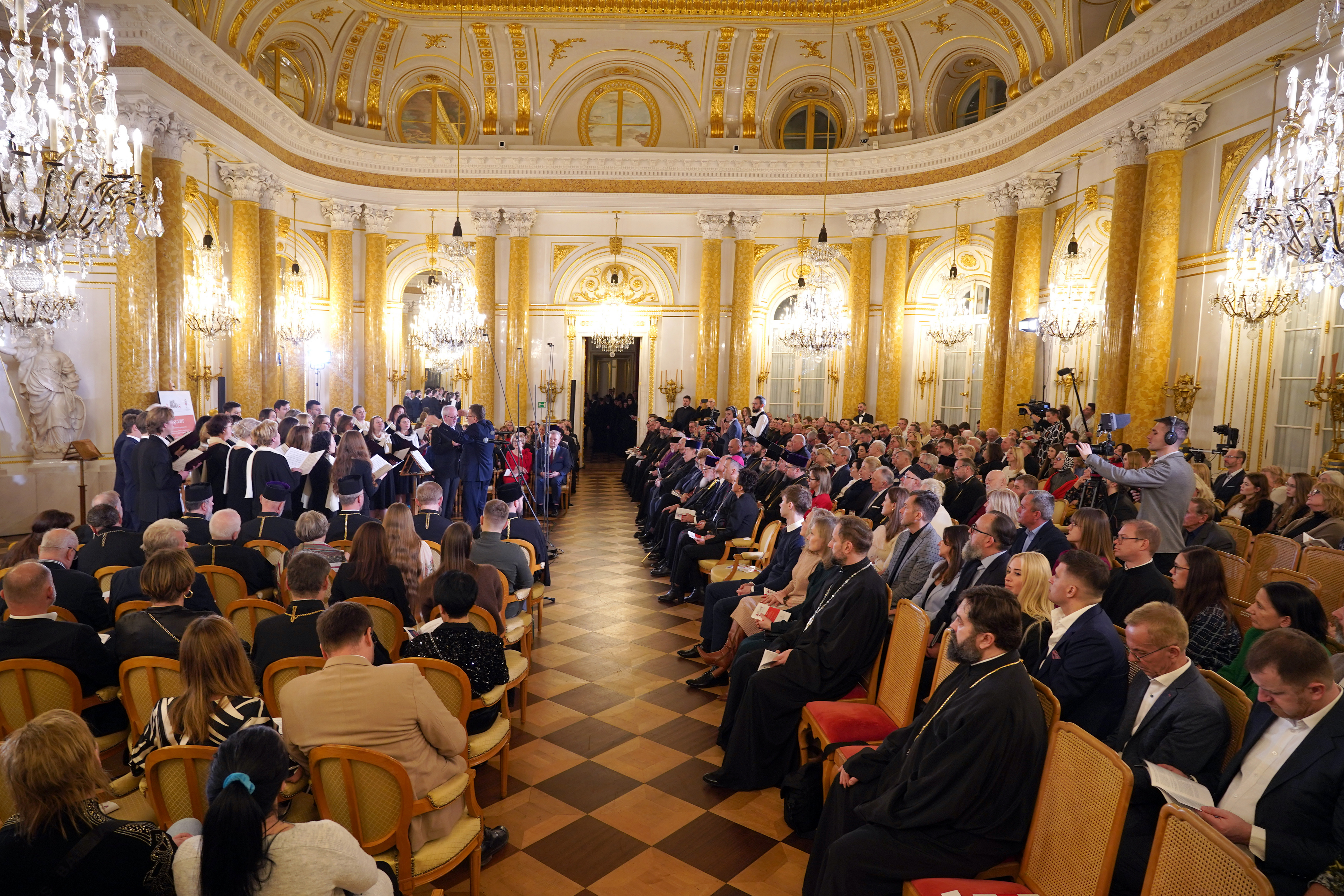 The anniversary concert in the Royal Castle in Warsaw 