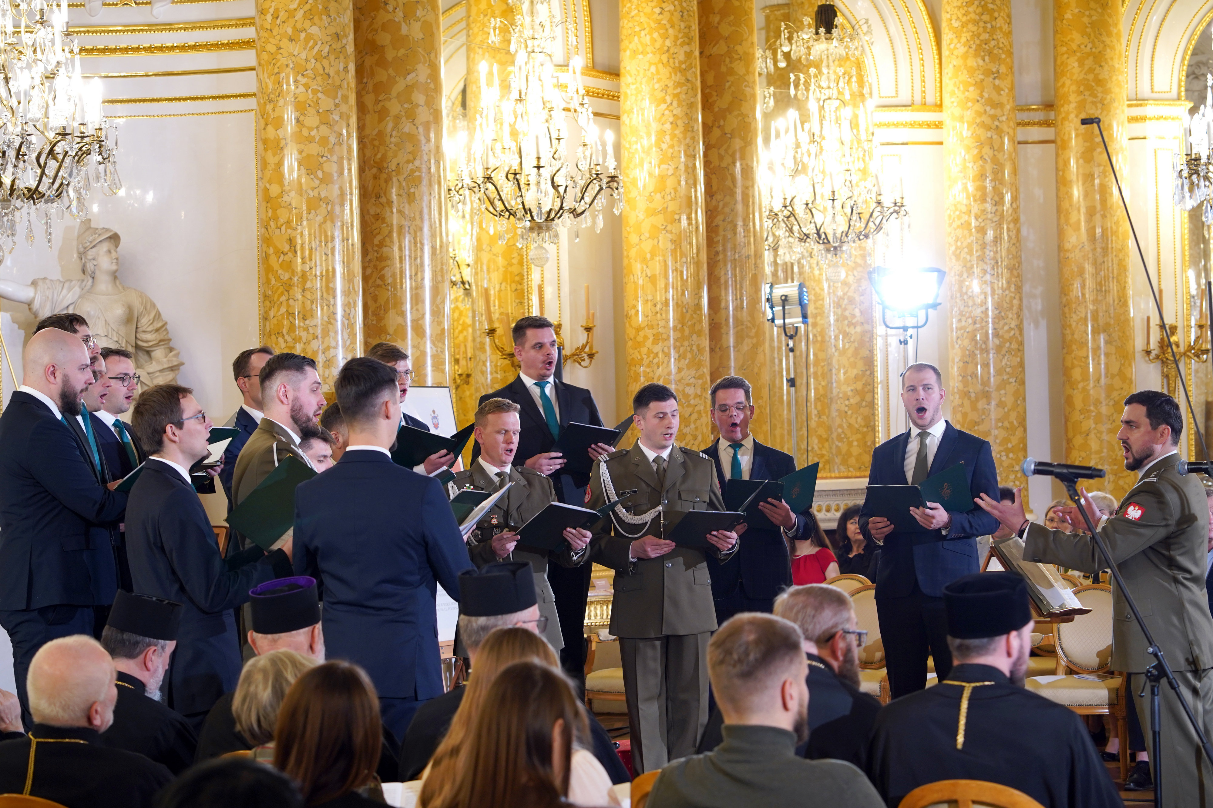 The anniversary concert in the Royal Castle in Warsaw 