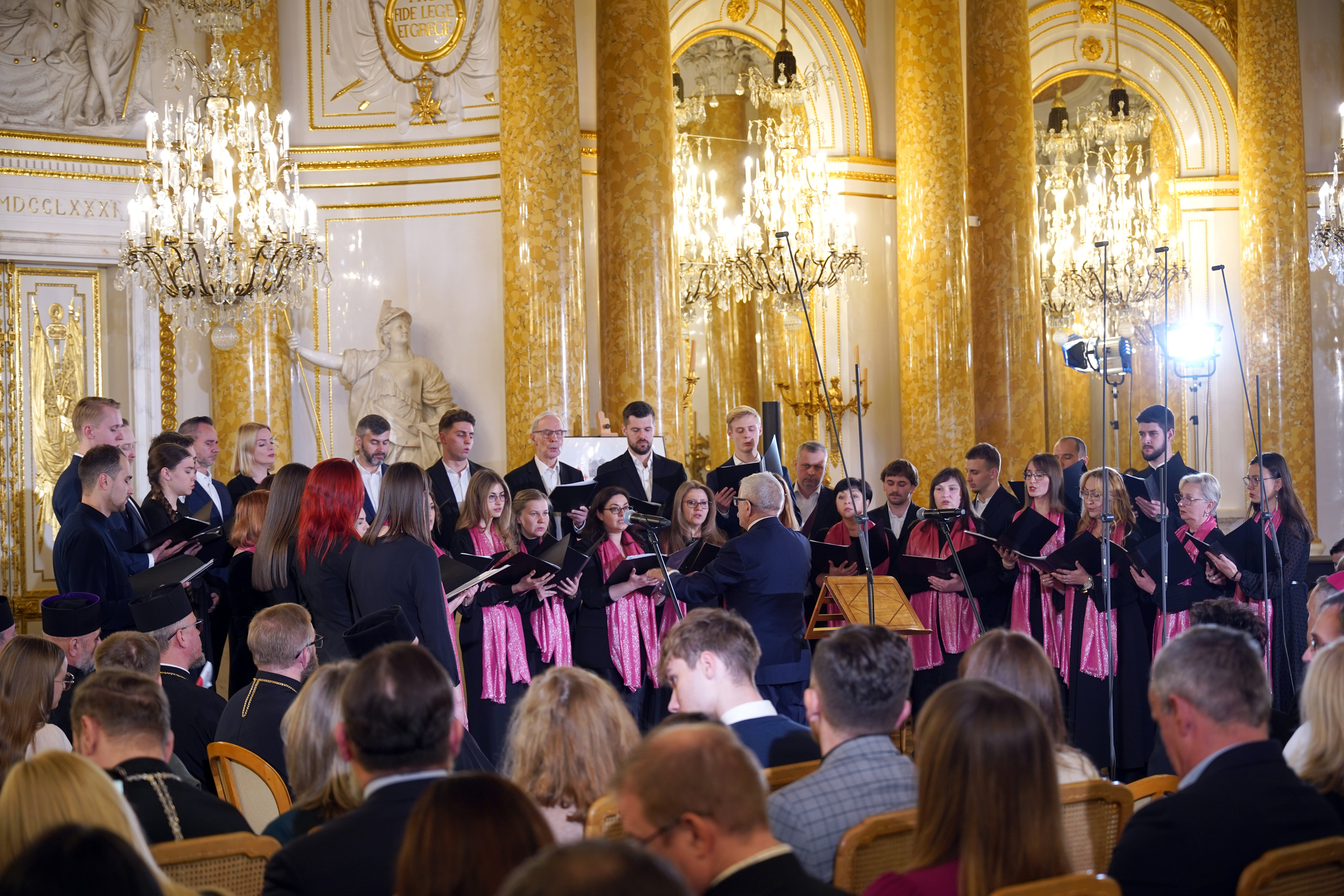 The anniversary concert in the Royal Castle in Warsaw 