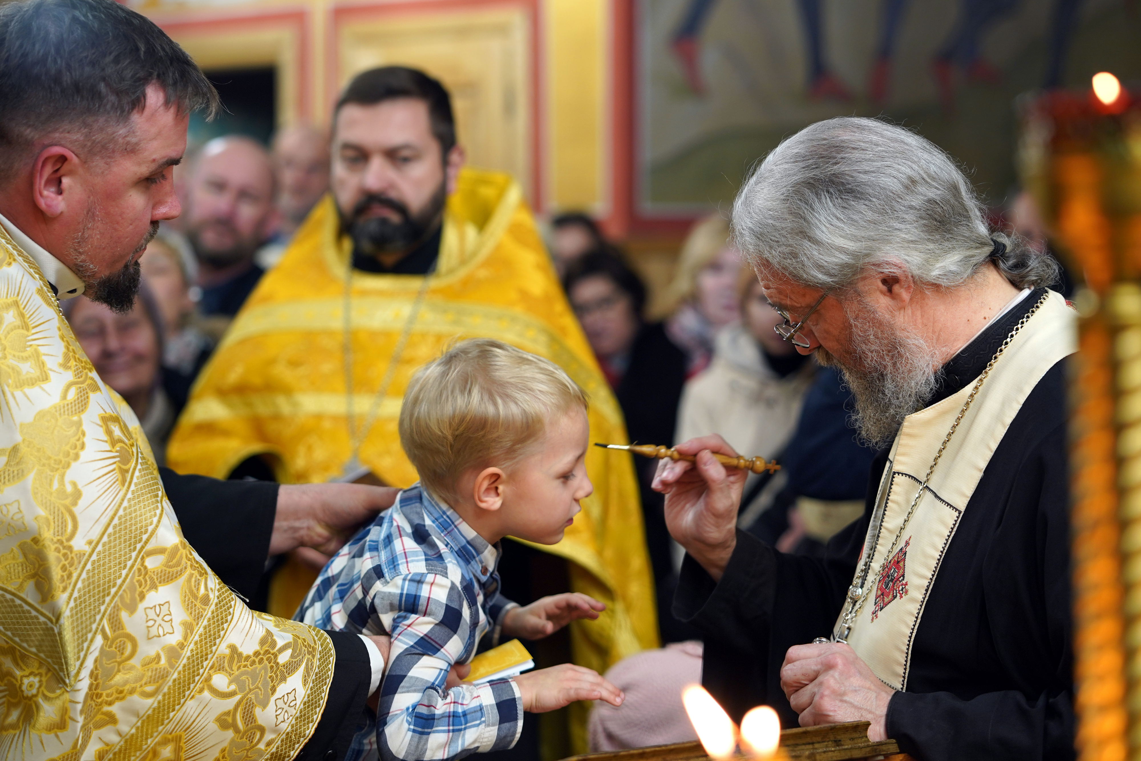 St. John Maximovitch relics in St. Elijah the Propeht Orthodox church in Białystok 