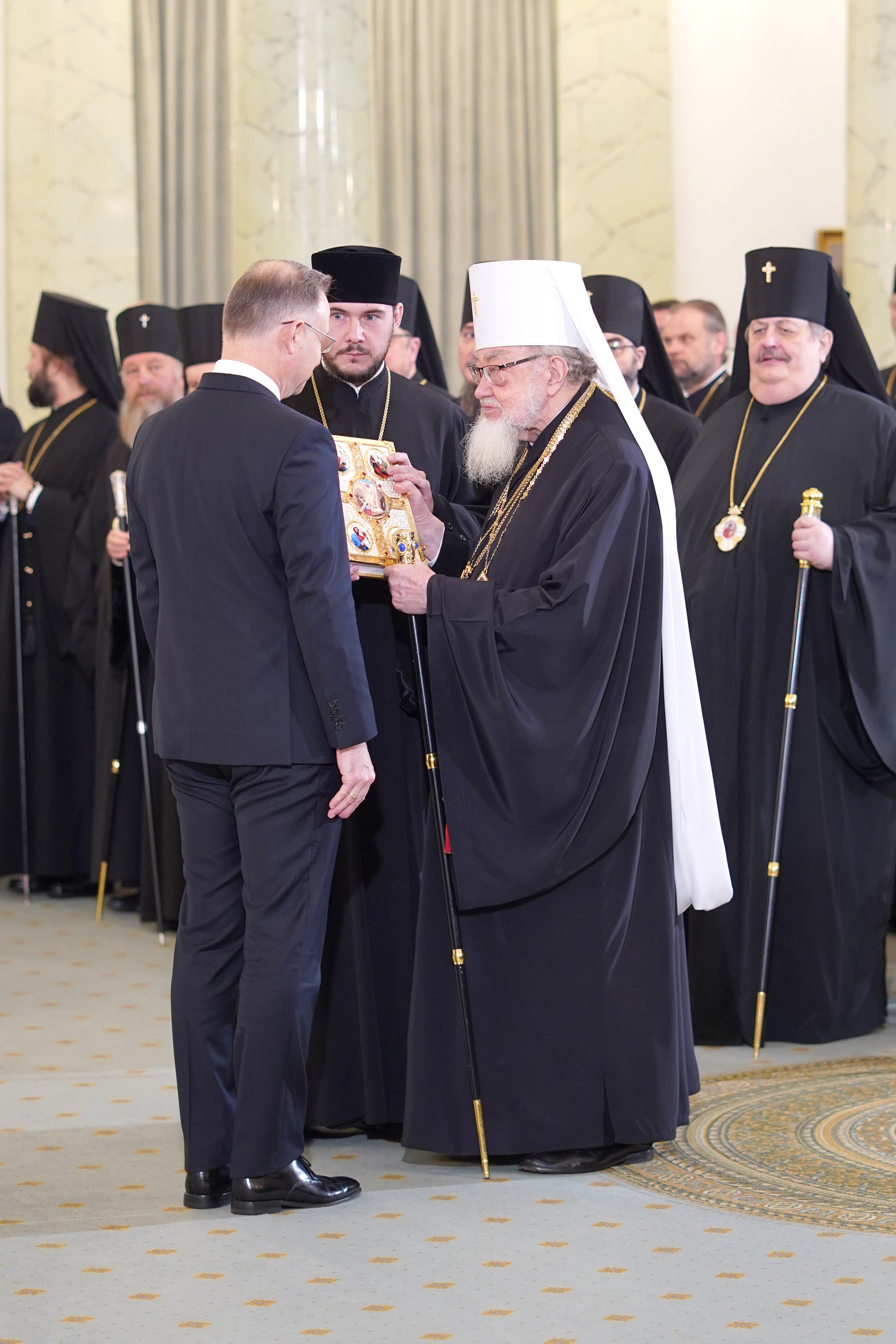 Anniversary meeting in Presidential Palace in Warsaw