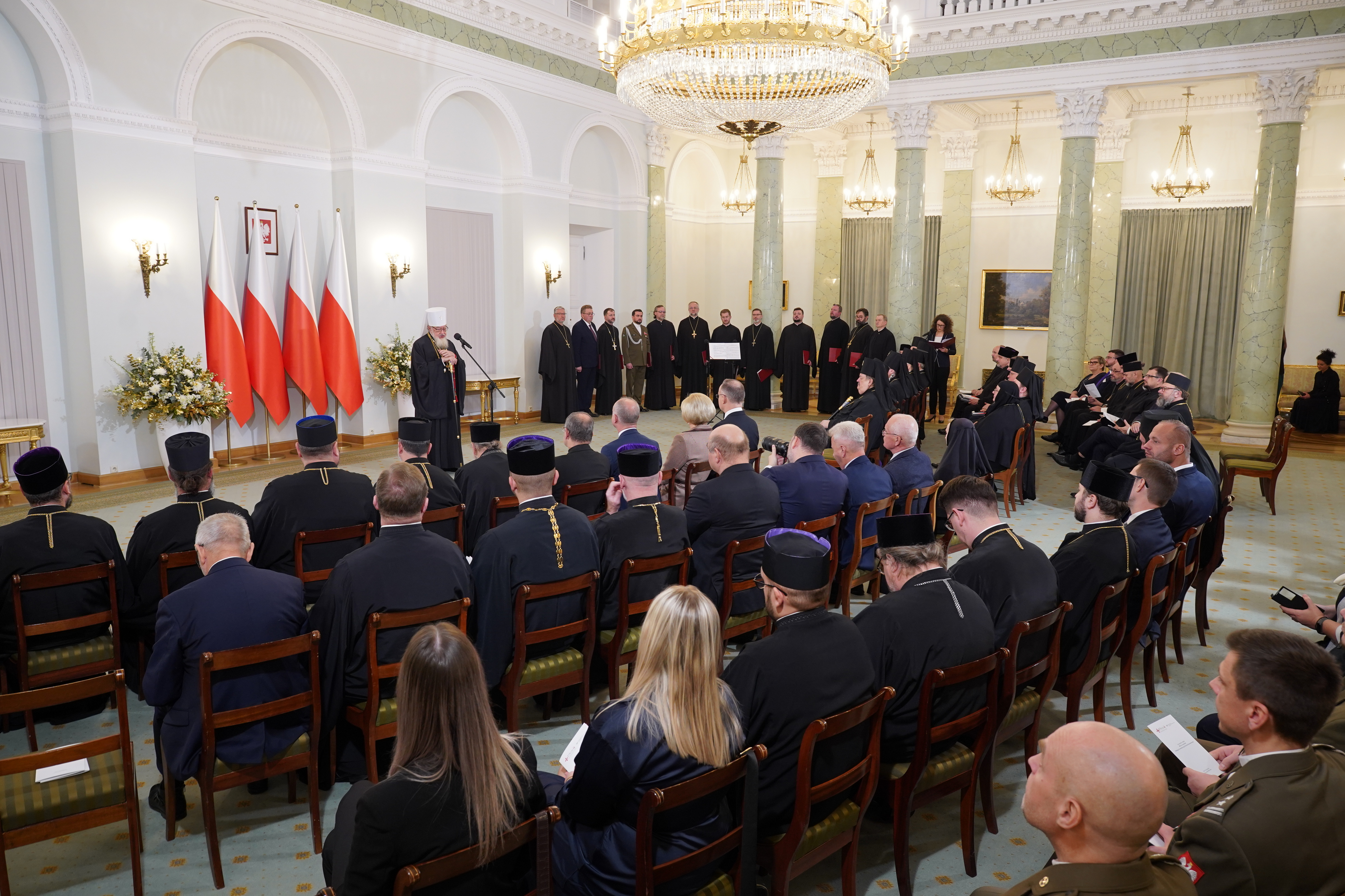 Anniversary meeting in Presidential Palace in Warsaw