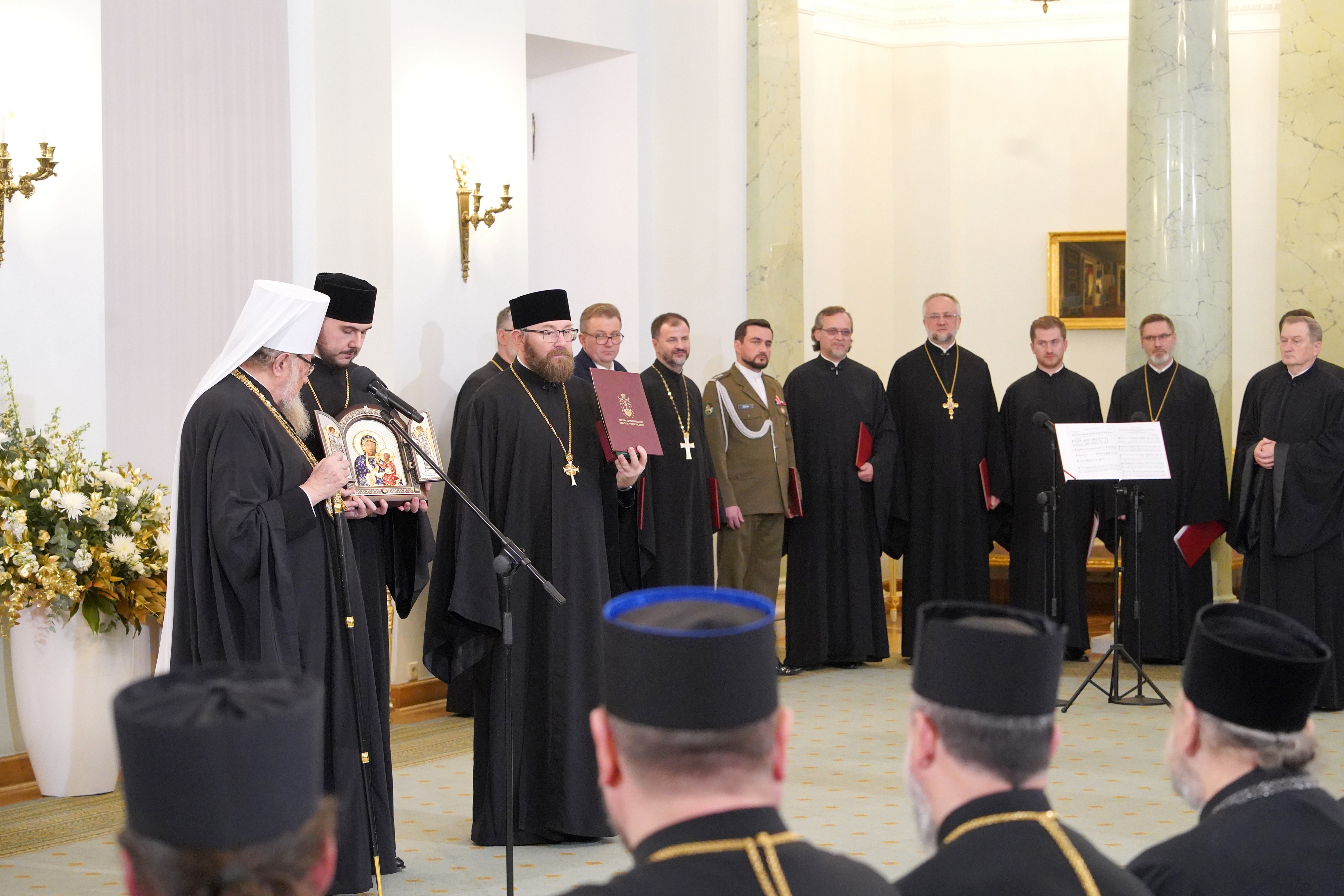 Anniversary meeting in Presidential Palace in Warsaw 