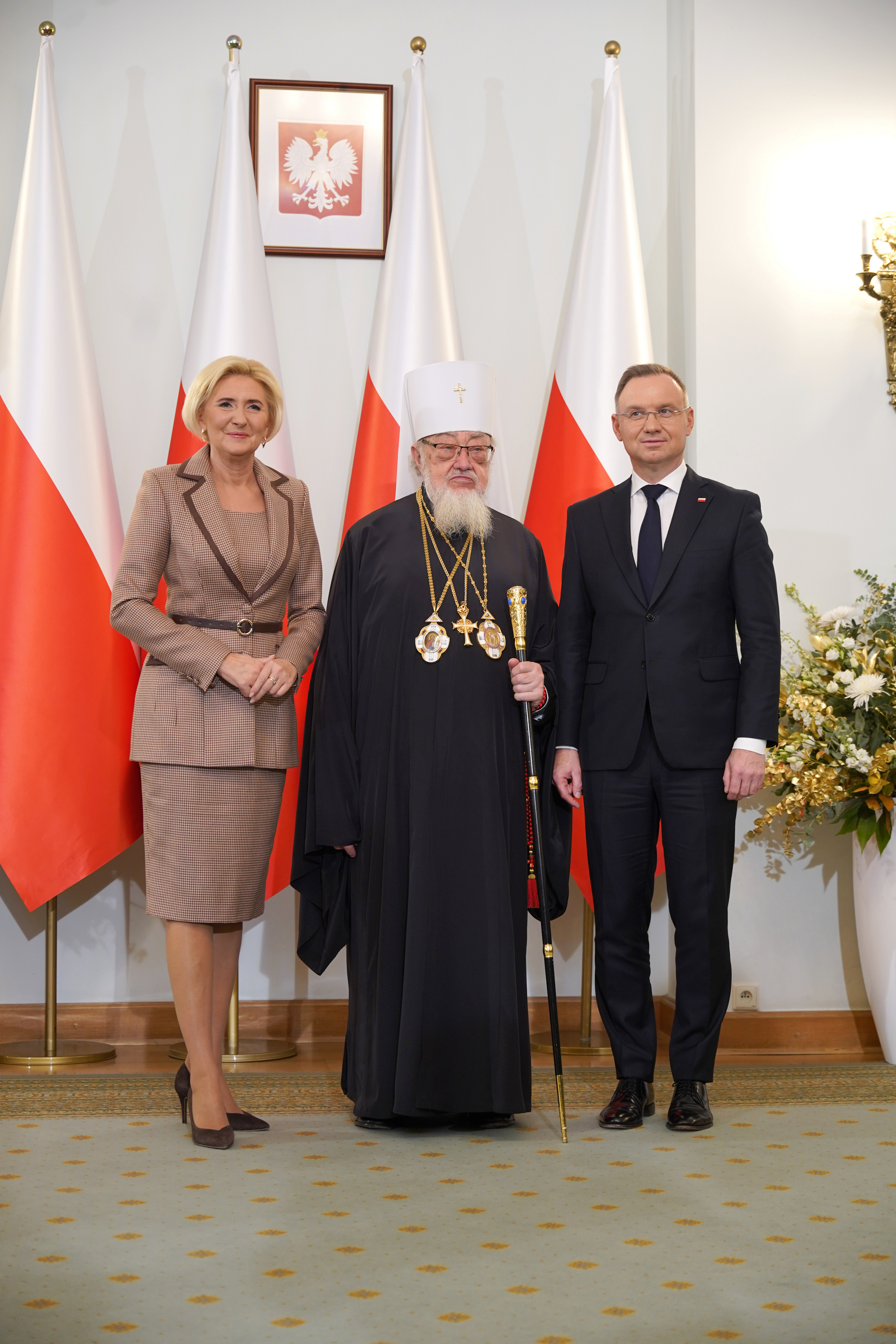 Anniversary meeting in Presidential Palace in Warsaw