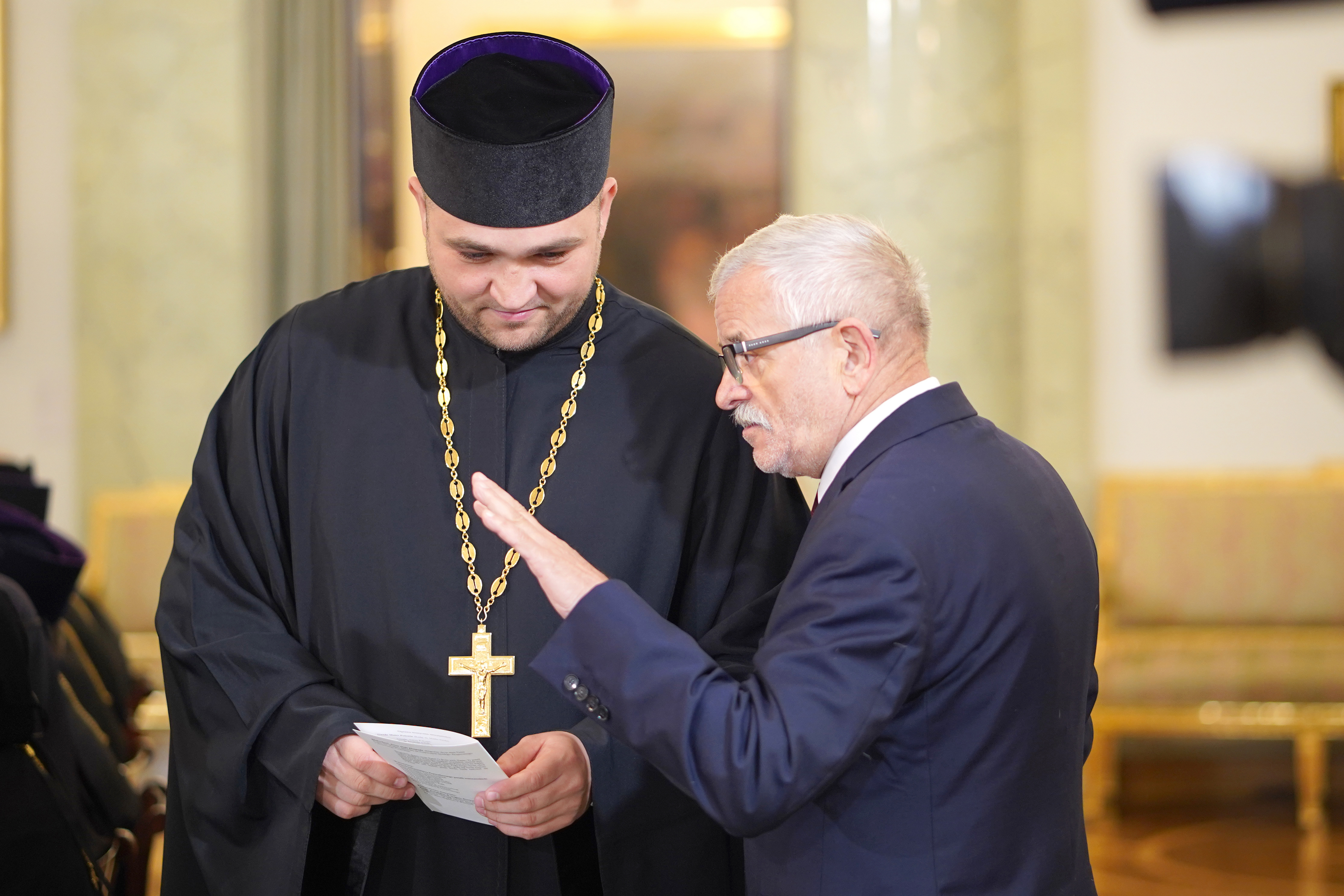 Anniversary meeting in Presidential Palace in Warsaw