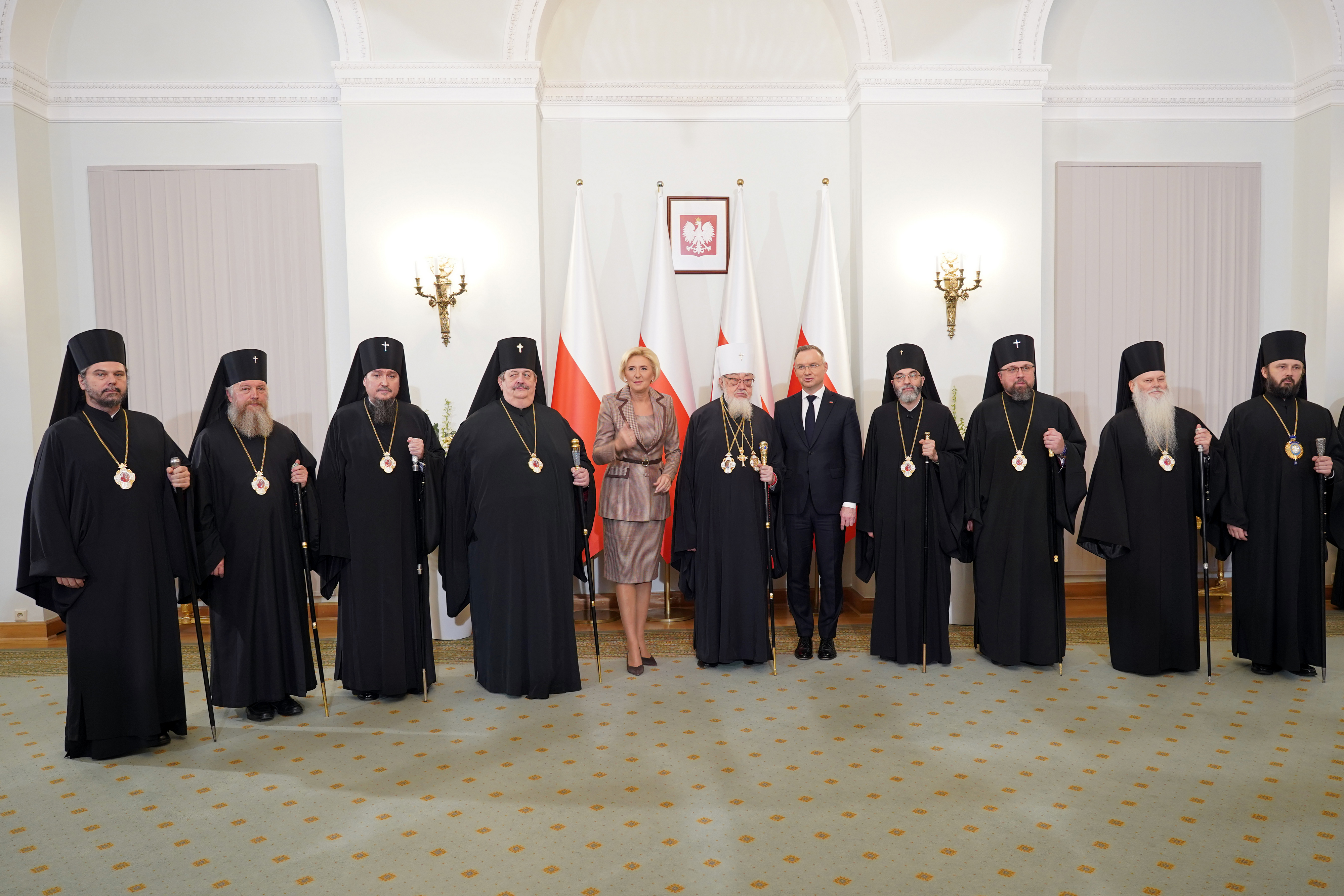 Anniversary meeting in Presidential Palace in Warsaw