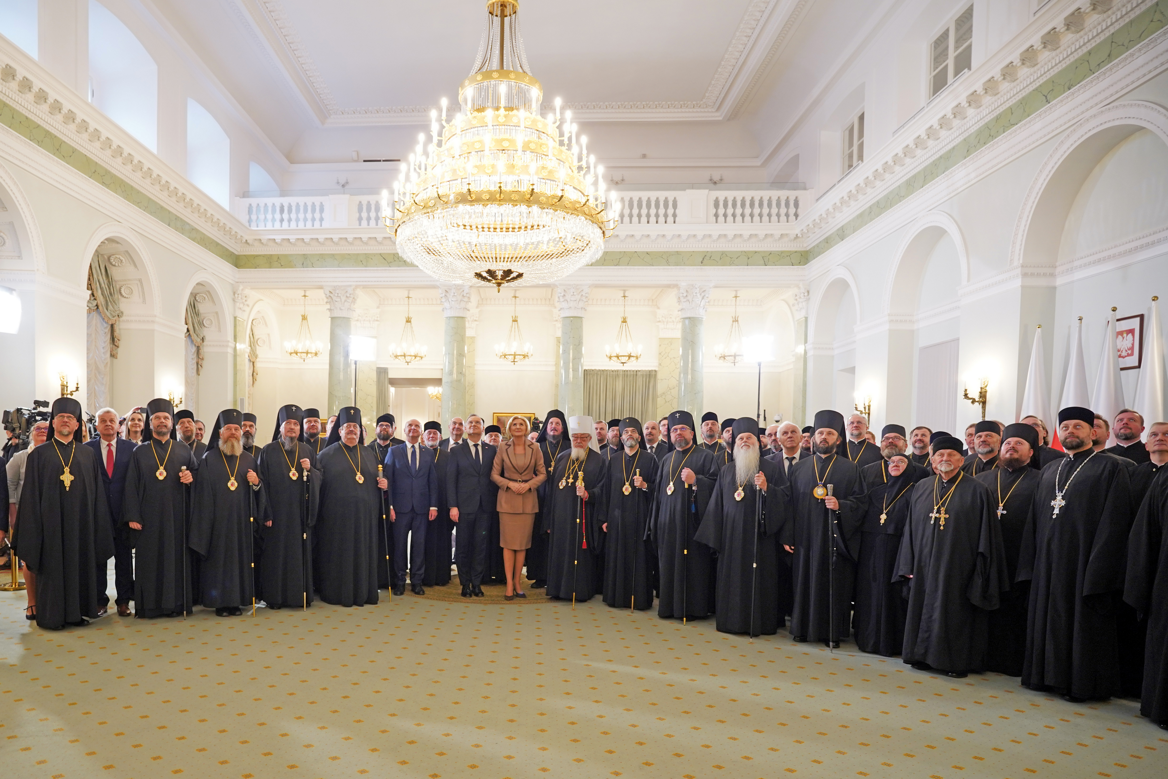 Anniversary meeting in Presidential Palace in Warsaw