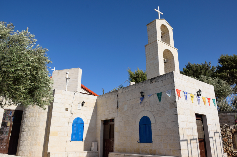 Ascension monastery in Jerusalem 2023
