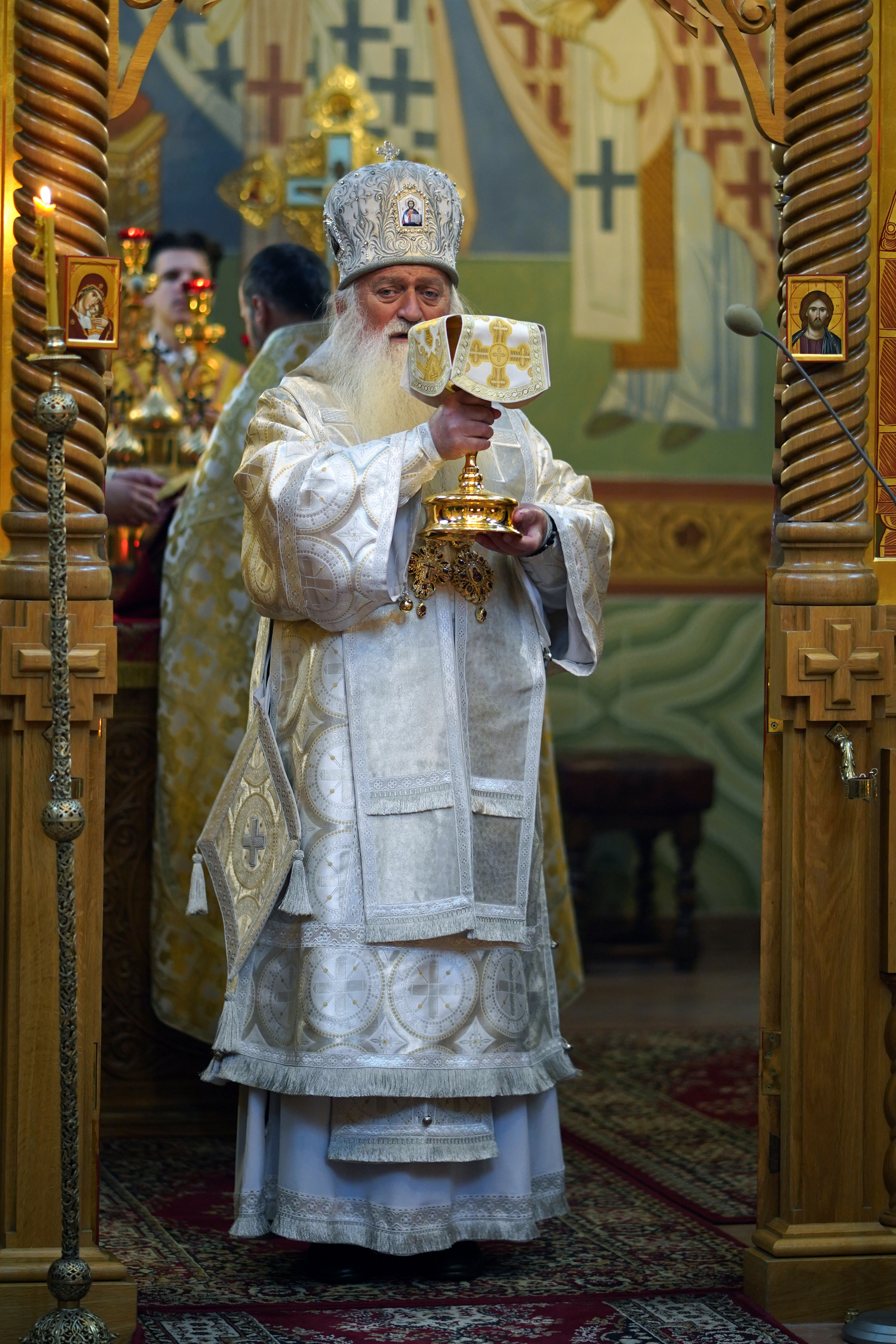 Bishop Beniamin in Zwierki Convent