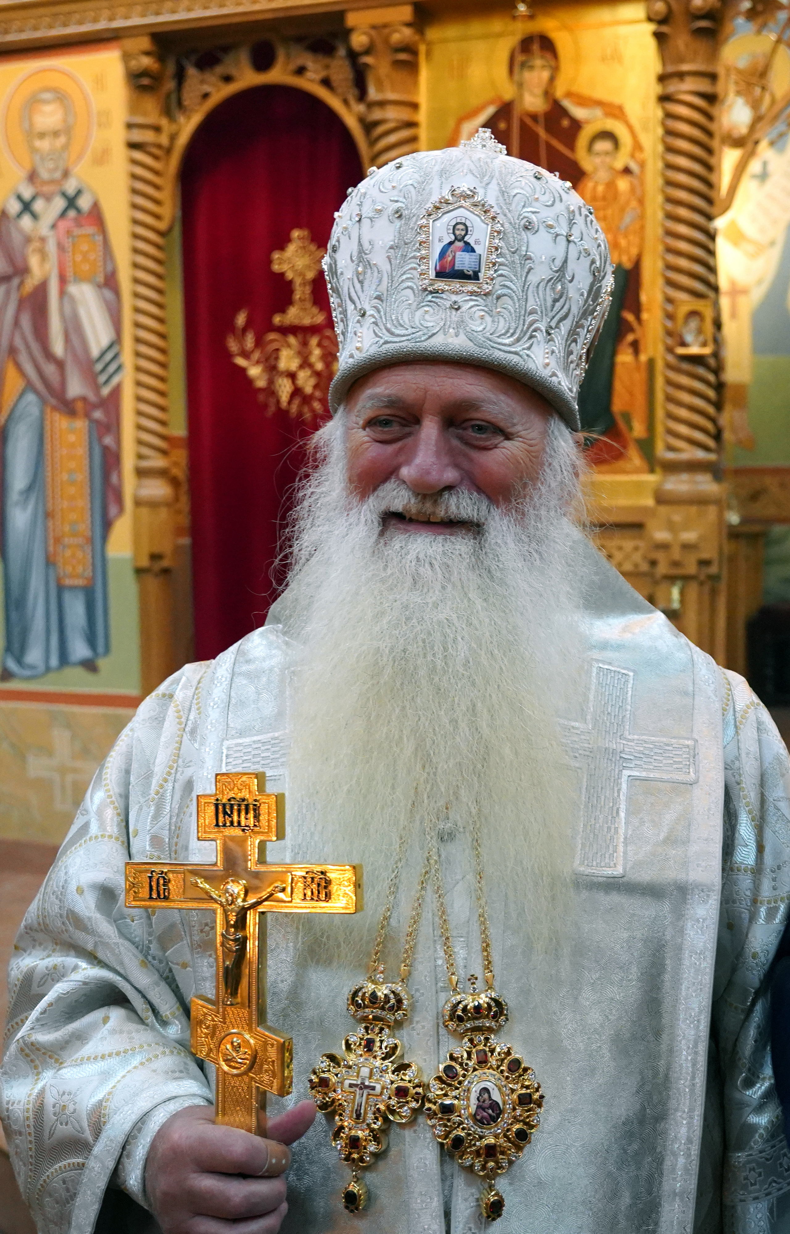 Bishop Beniamin in Zwierki Convent