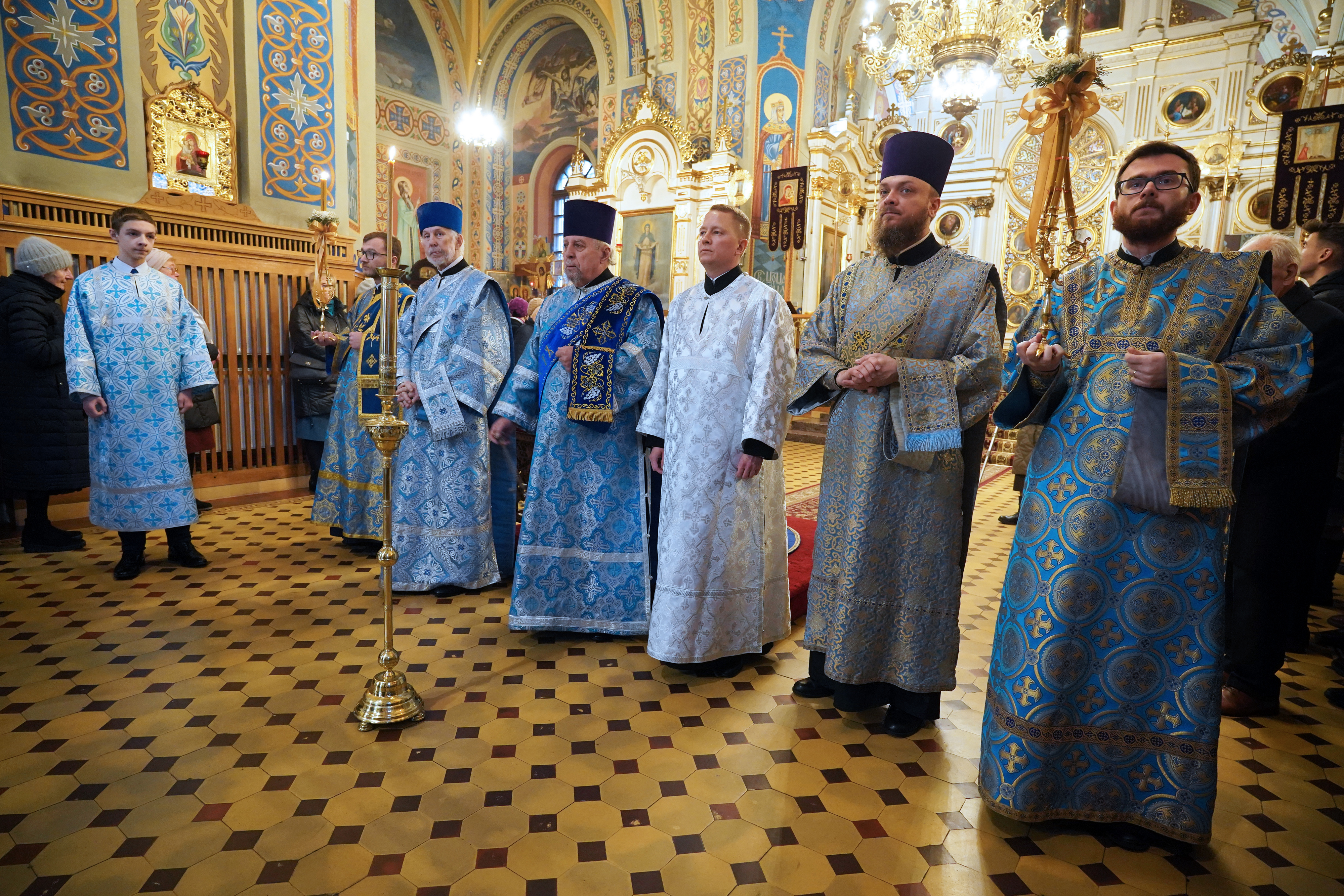 The Entry of the Most Holy Theotokos into the Temple feast in St. Nicholas Cathedral in Białystok