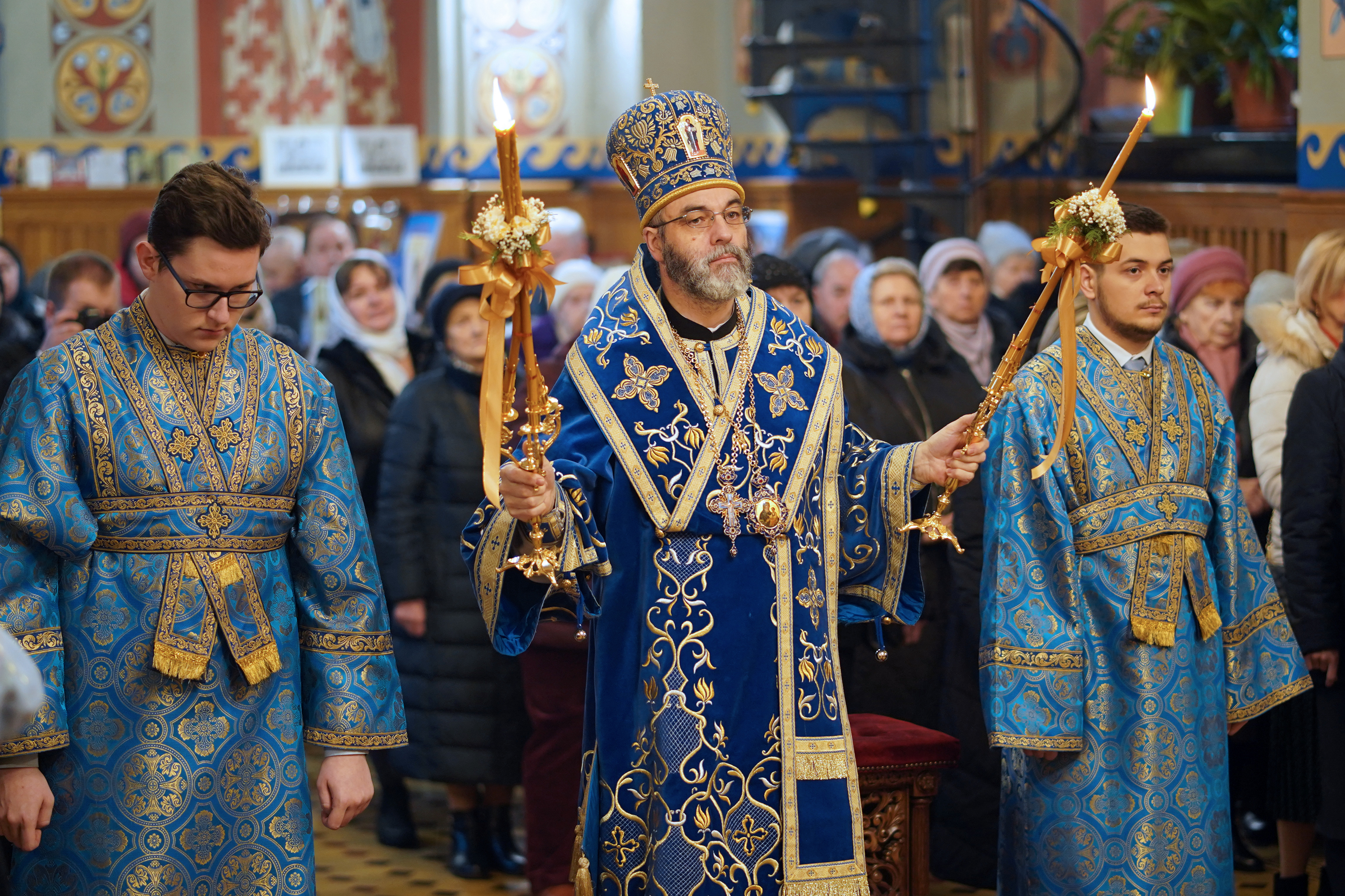 The Entry of the Most Holy Theotokos into the Temple feast in St. Nicholas Cathedral in Białystok