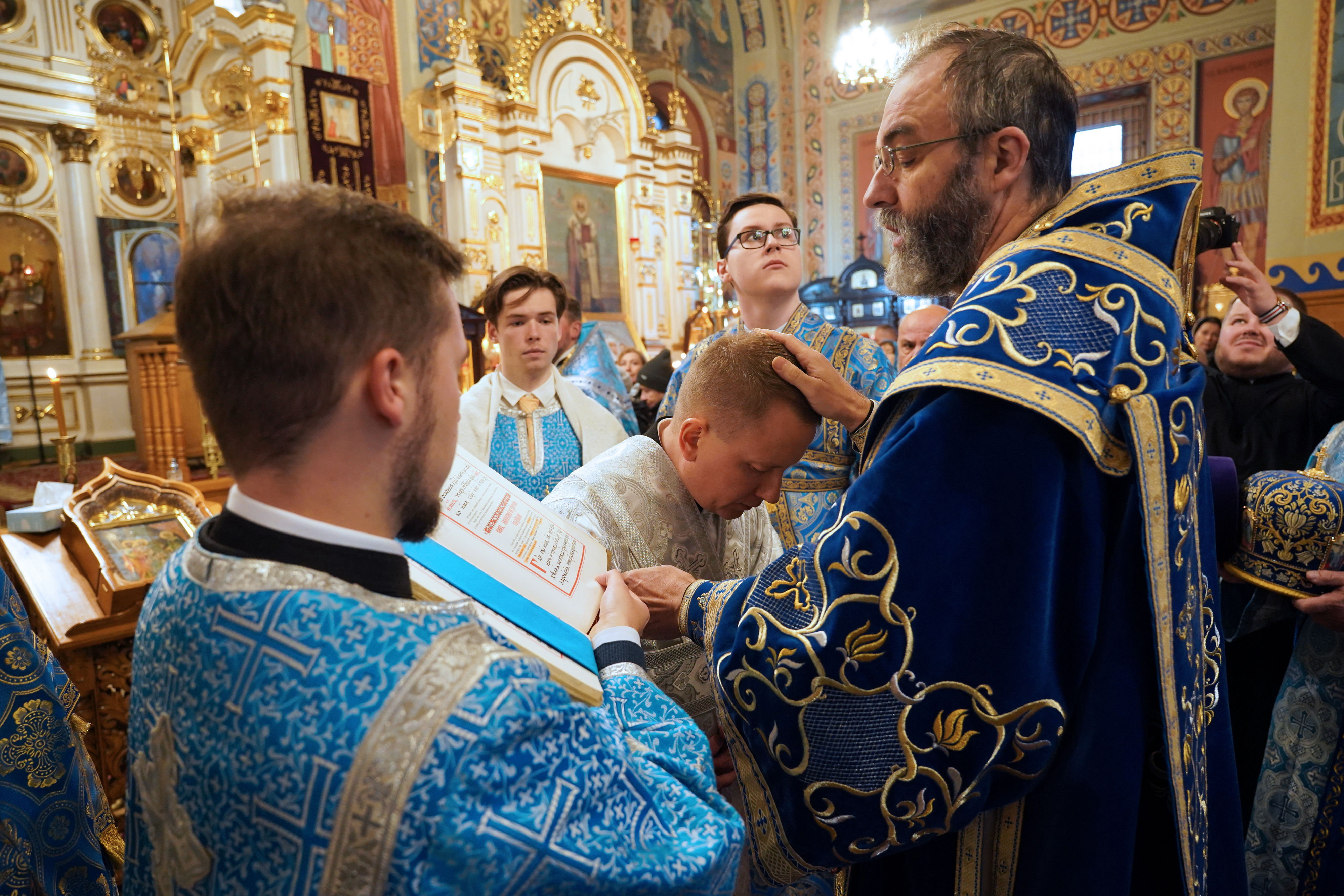 The Entry of the Most Holy Theotokos into the Temple feast in St. Nicholas Cathedral in Białystok