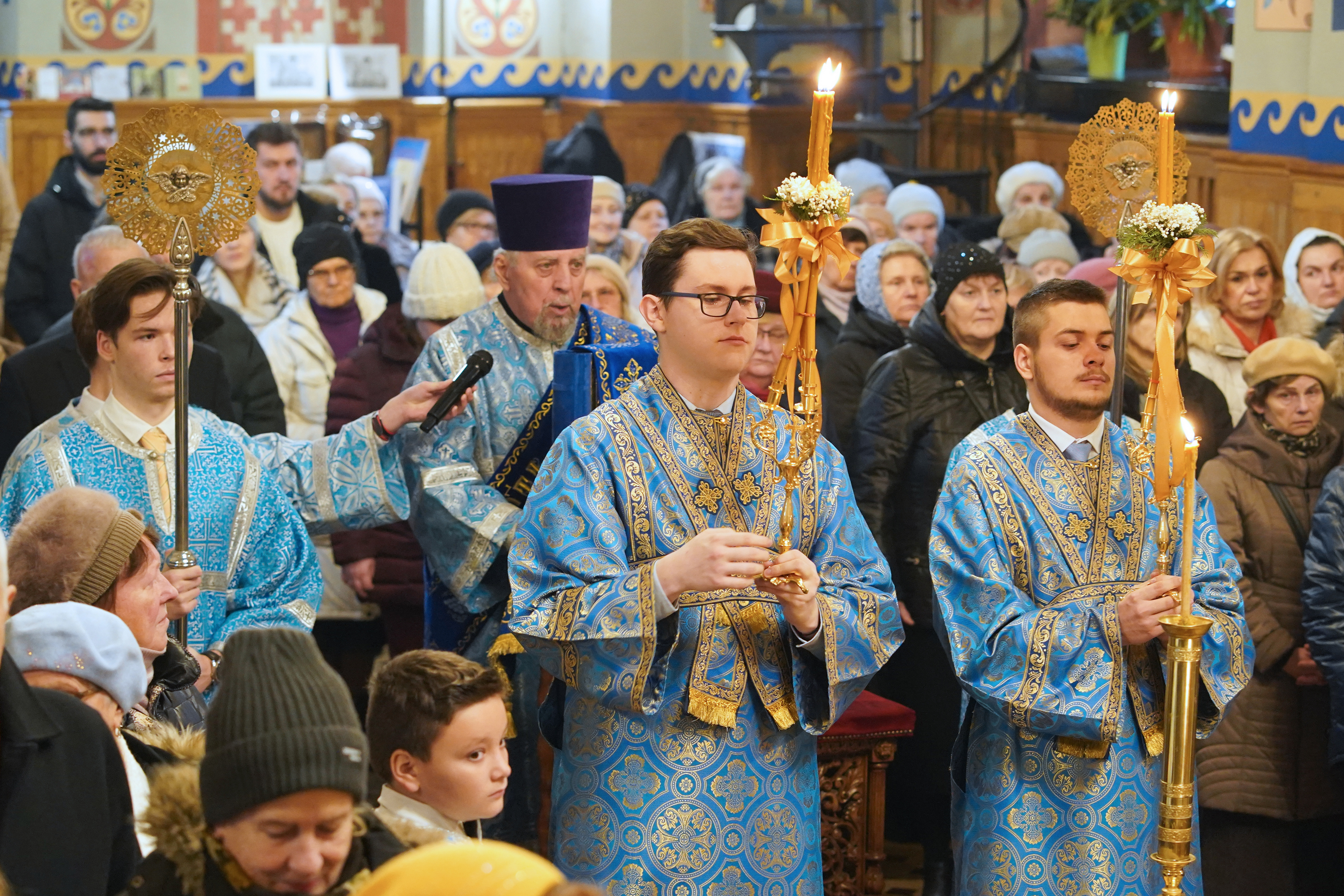 The Entry of the Most Holy Theotokos into the Temple feast in St. Nicholas Cathedral in Białys