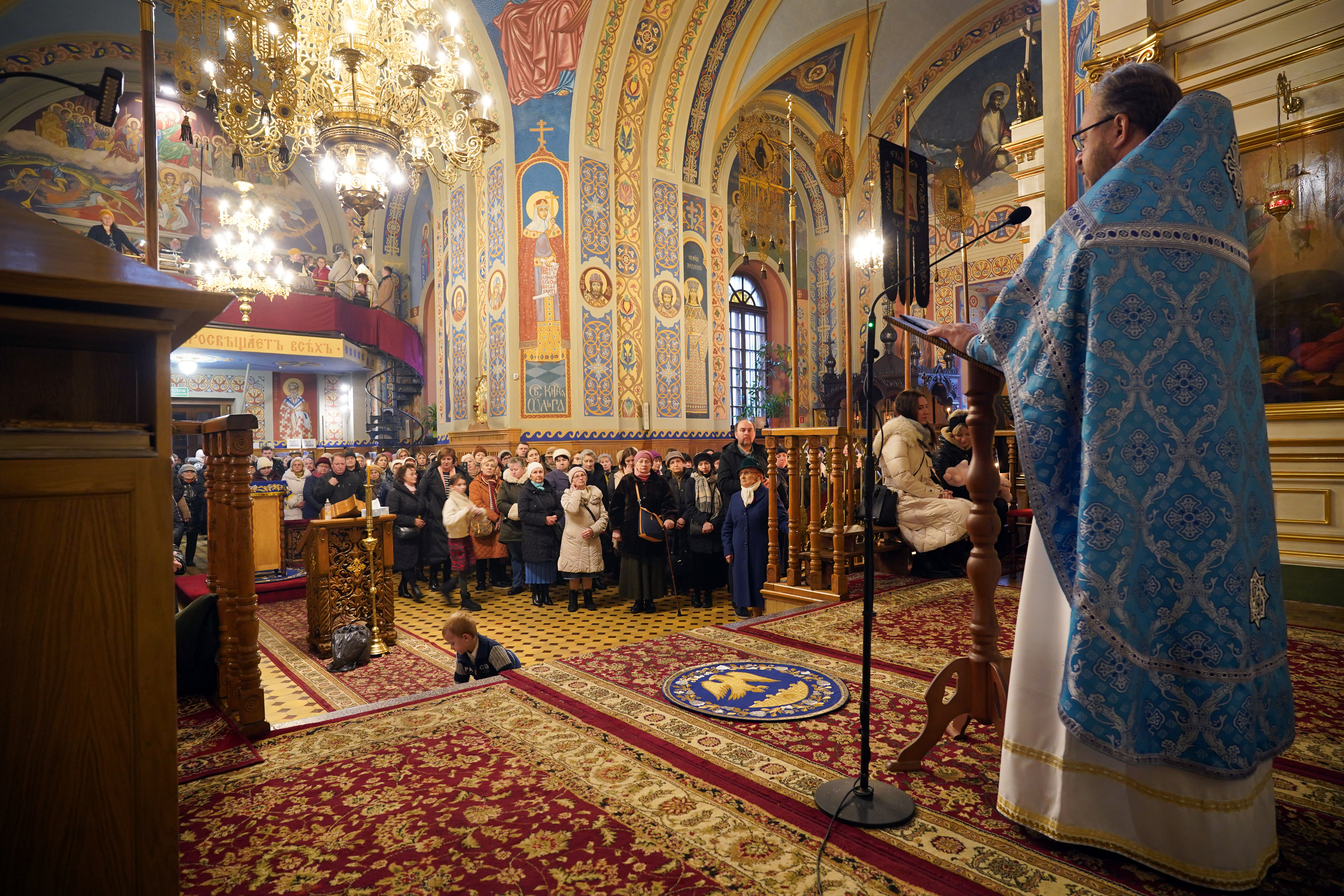 The Entry of the Most Holy Theotokos into the Temple feast in St. Nicholas Cathedral in Białystok