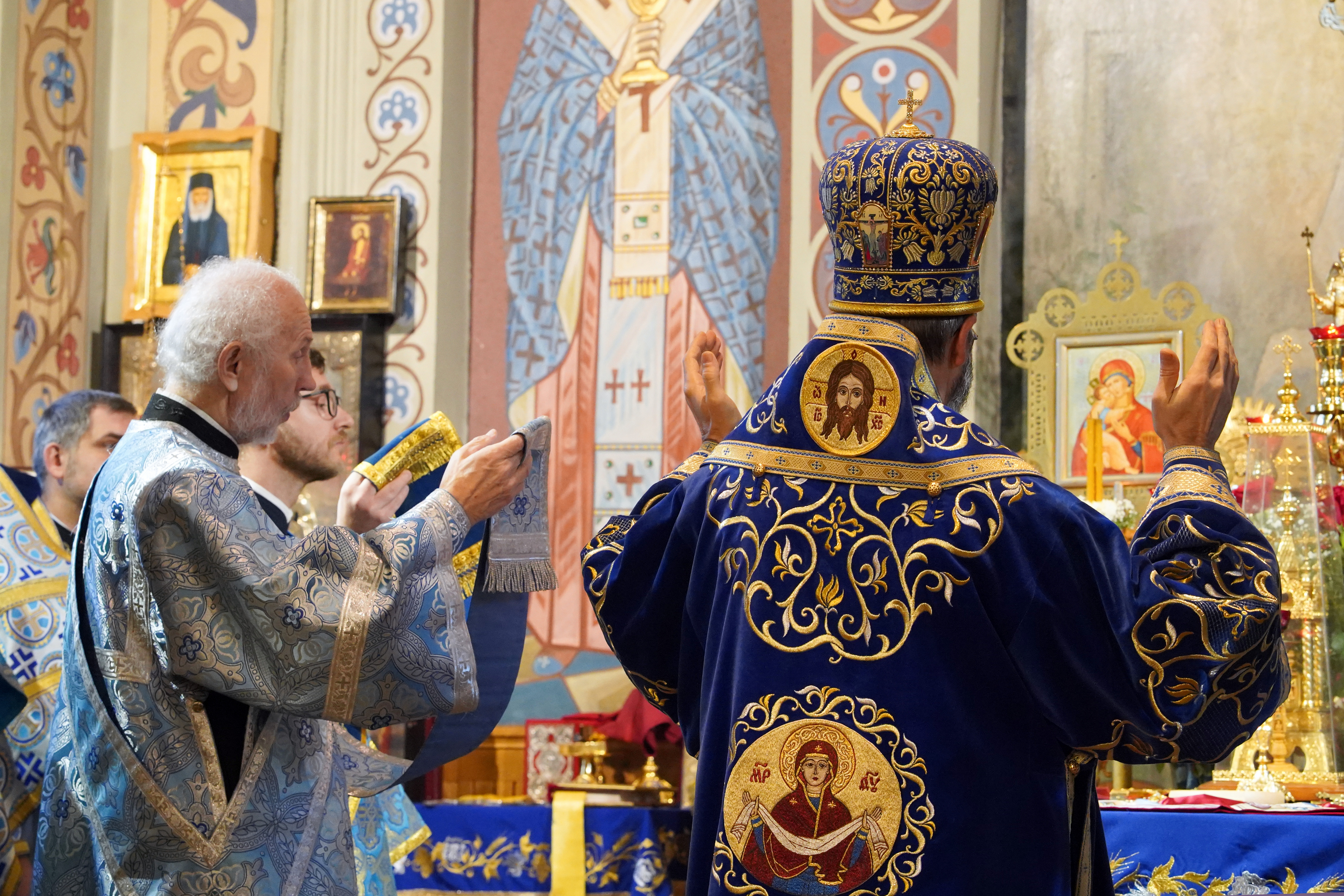 The Entry of the Most Holy Theotokos into the Temple feast in St. Nicholas Cathedral in Białystok
