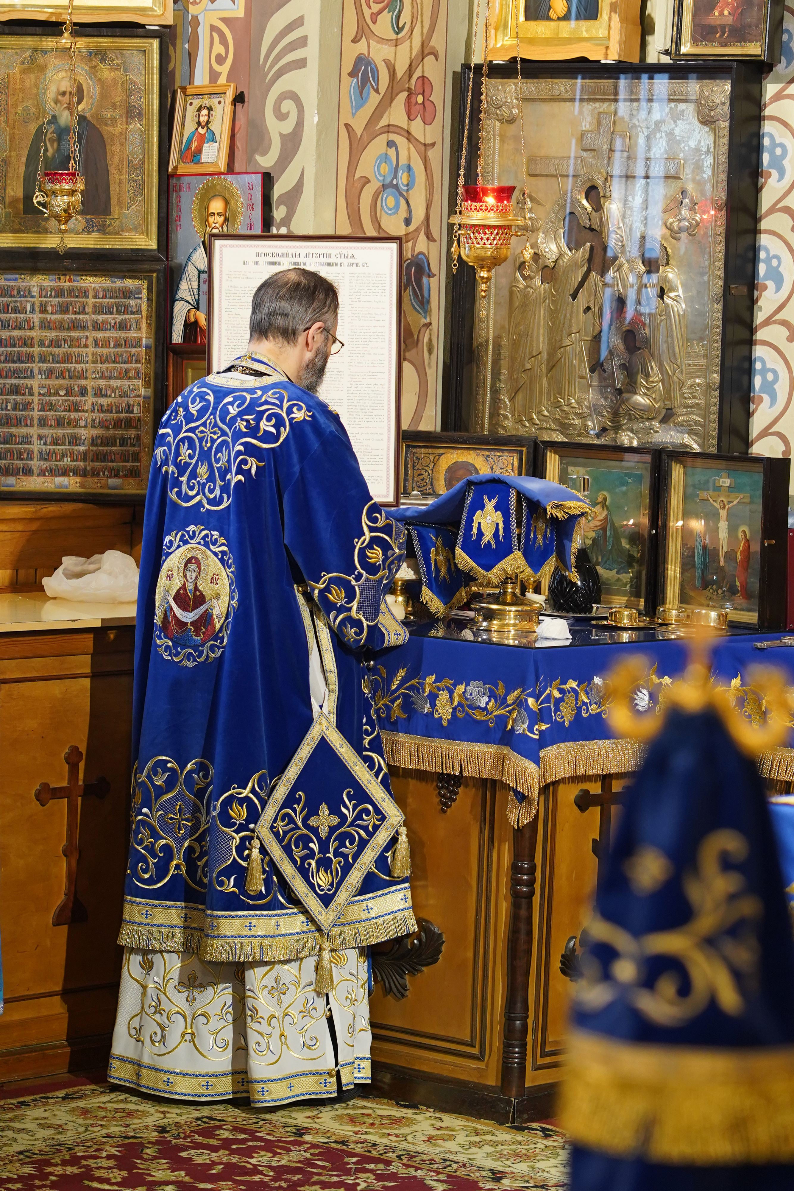 The Entry of the Most Holy Theotokos into the Temple feast in St. Nicholas Cathedral in Białystok