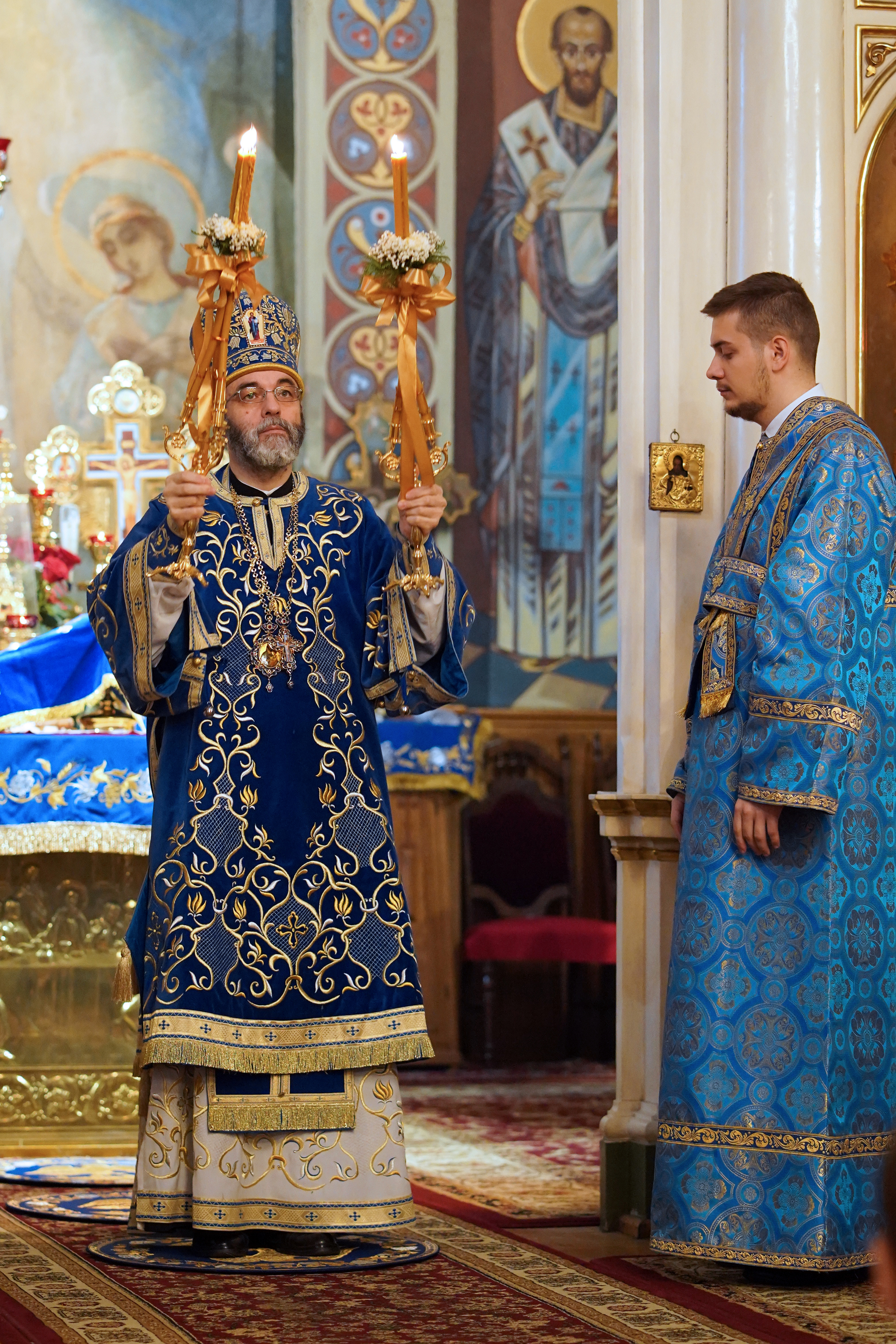 The Entry of the Most Holy Theotokos into the Temple feast in St. Nicholas Cathedral in Białystok