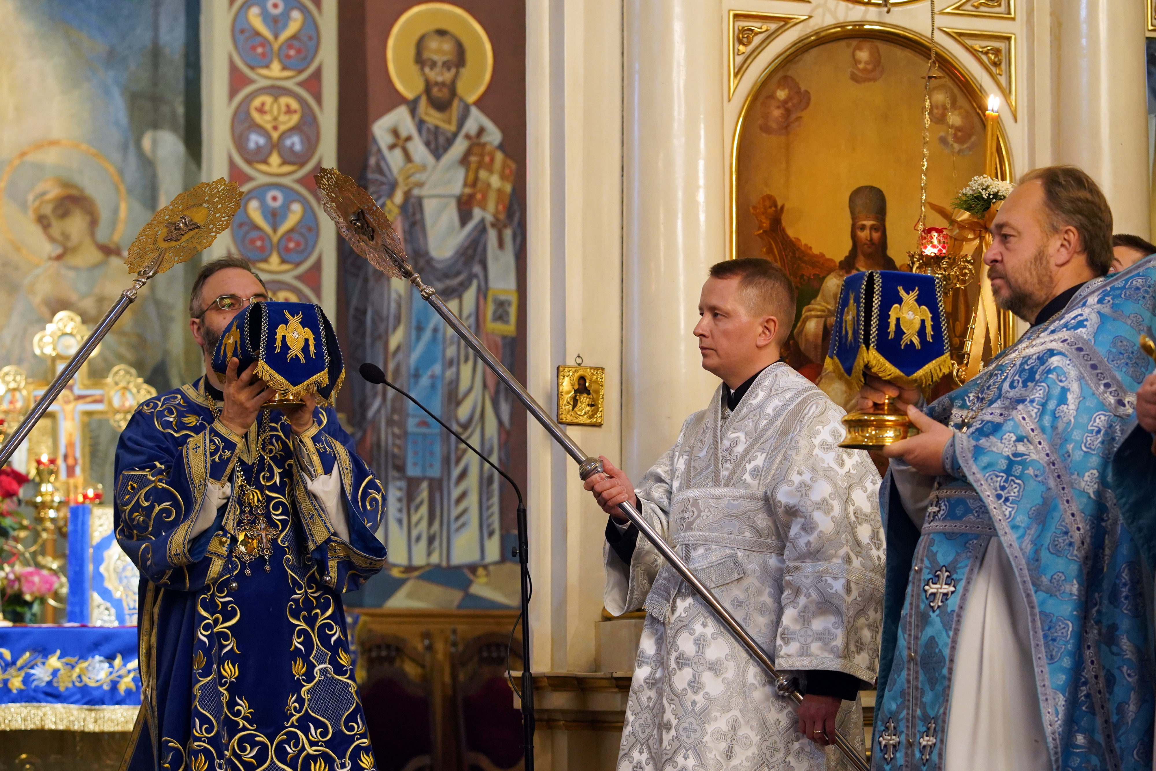 The Entry of the Most Holy Theotokos into the Temple feast in St. Nicholas Cathedral in Białystok
