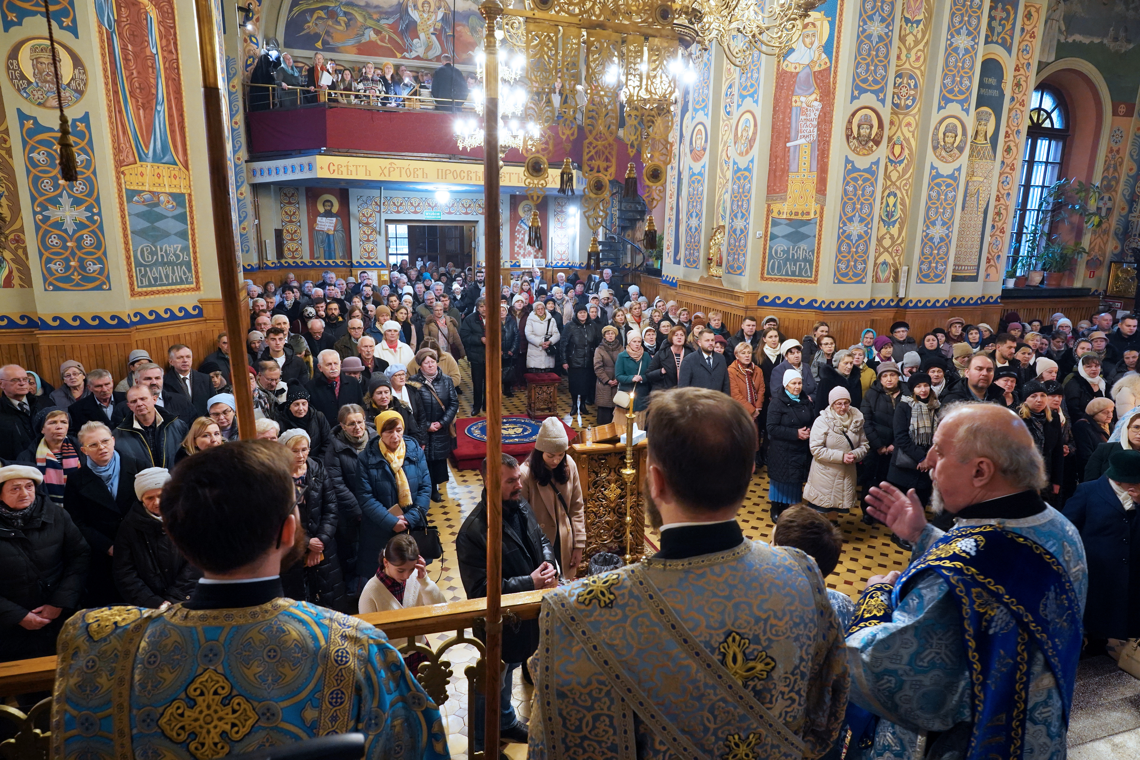 The Entry of the Most Holy Theotokos into the Temple feast in St. Nicholas Cathedral in Białystok