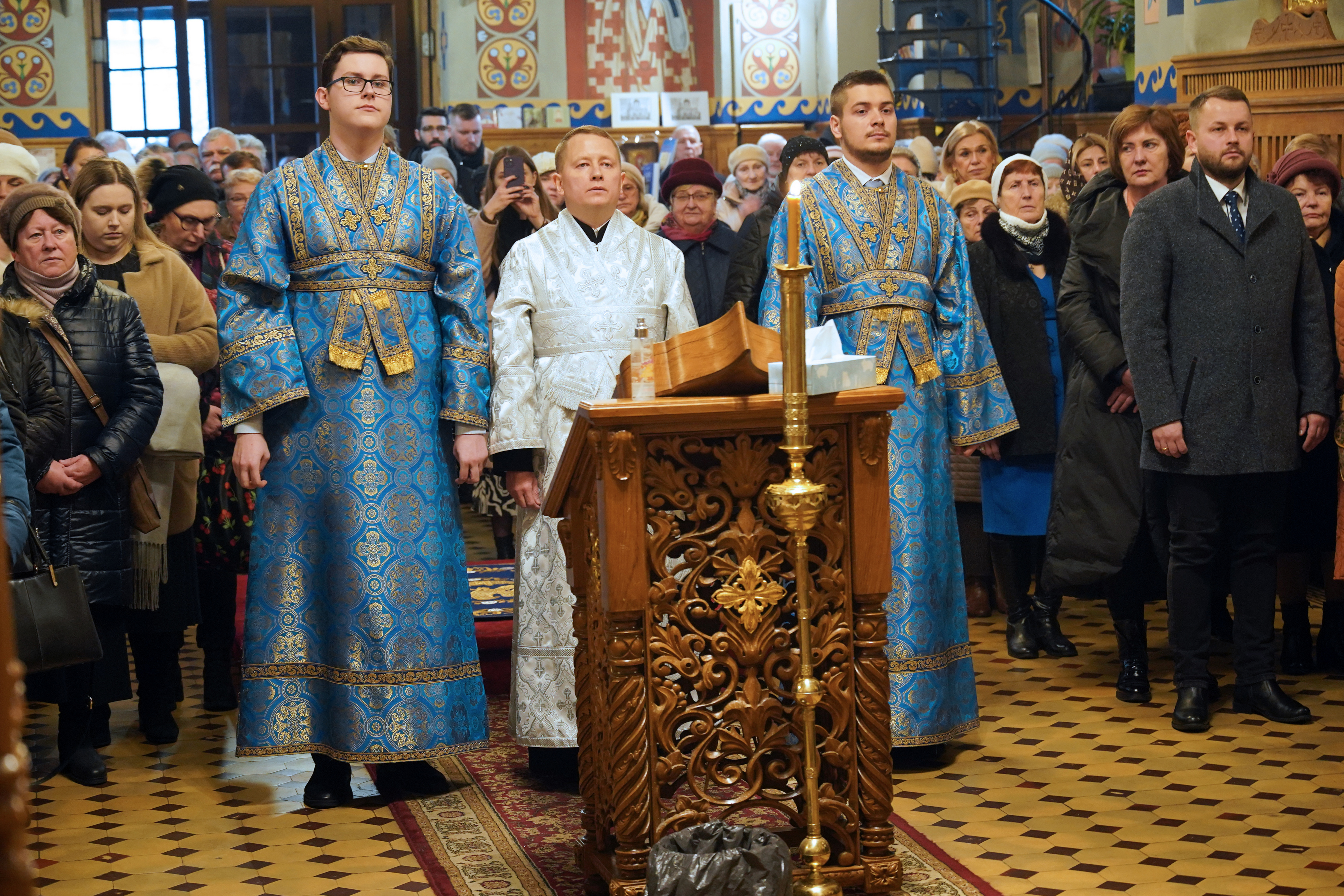 The Entry of the Most Holy Theotokos into the Temple feast in St. Nicholas Cathedral in Białystok