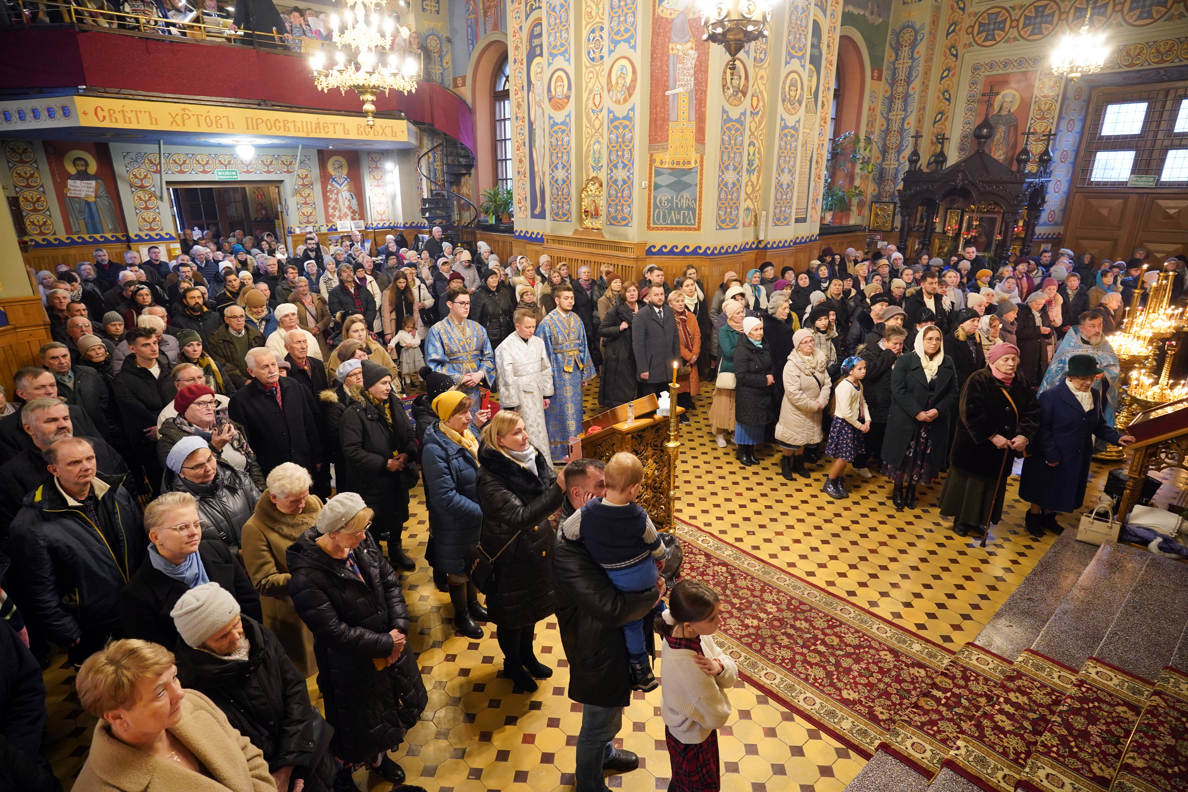 The Entry of the Most Holy Theotokos into the Temple feast in St. Nicholas Cathedral in Białystok