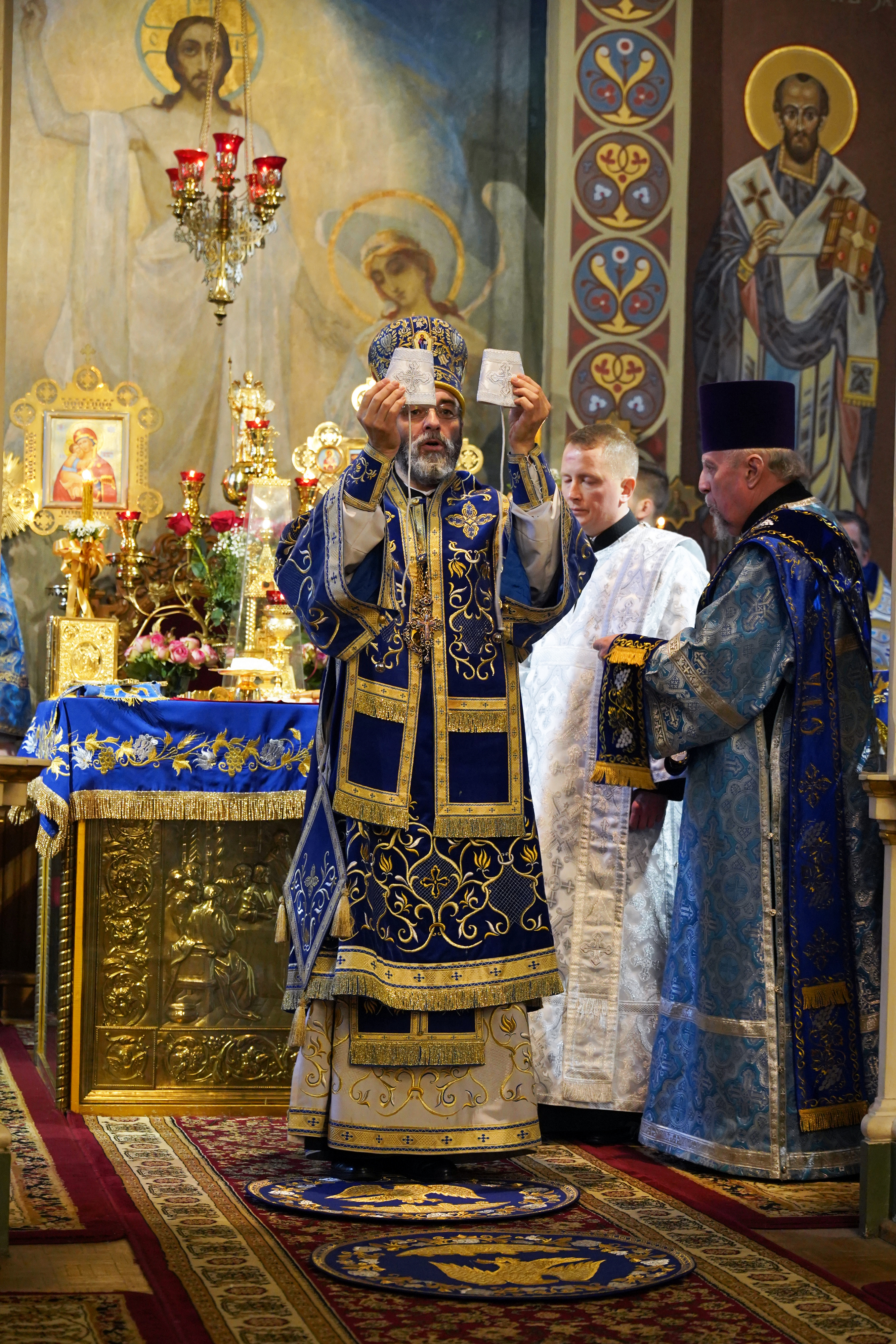 The Entry of the Most Holy Theotokos into the Temple feast in St. Nicholas Cathedral in Białystok