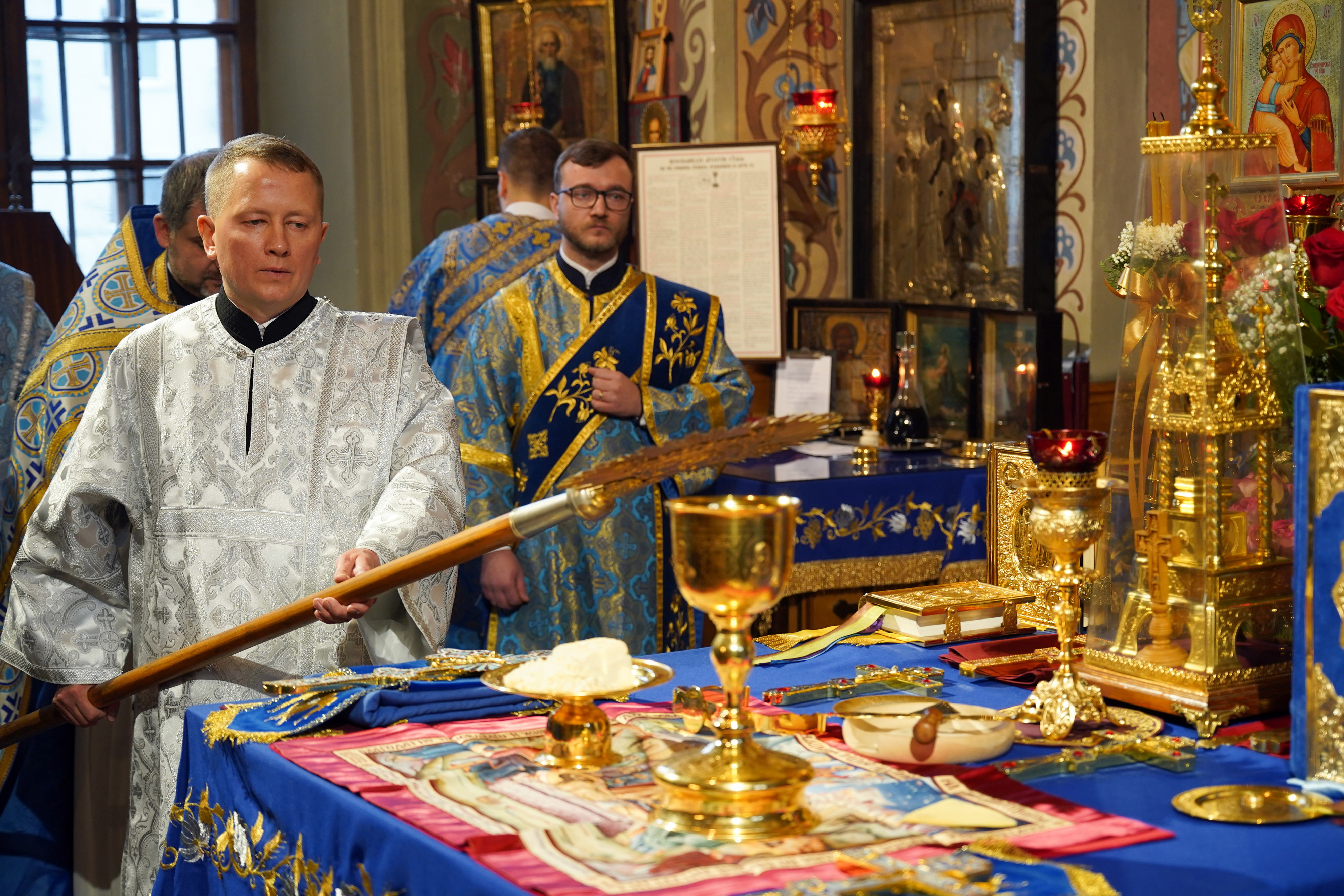 The Entry of the Most Holy Theotokos into the Temple feast in St. Nicholas Cathedral in Białystok