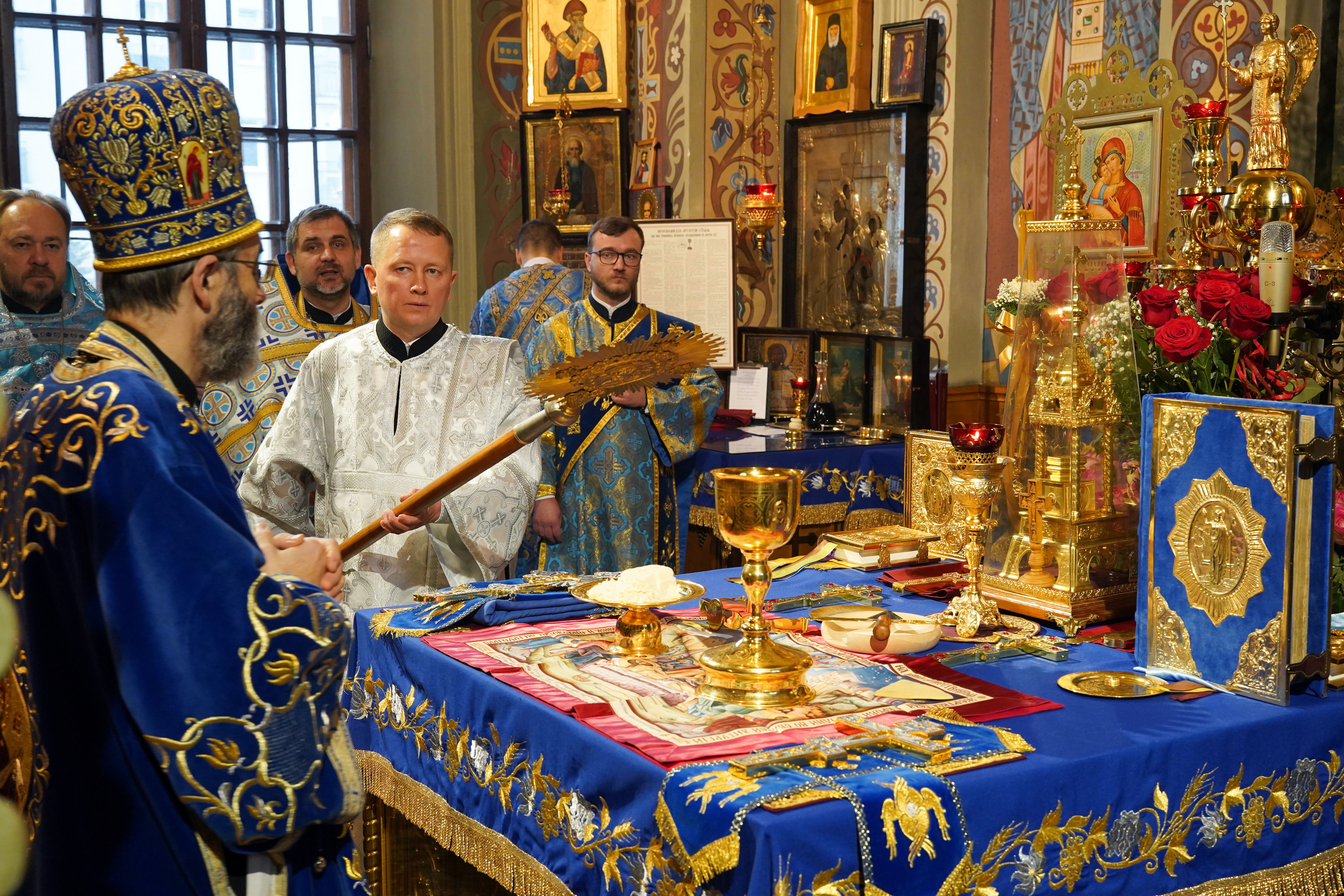 The Entry of the Most Holy Theotokos into the Temple feast in St. Nicholas Cathedral in Białystok