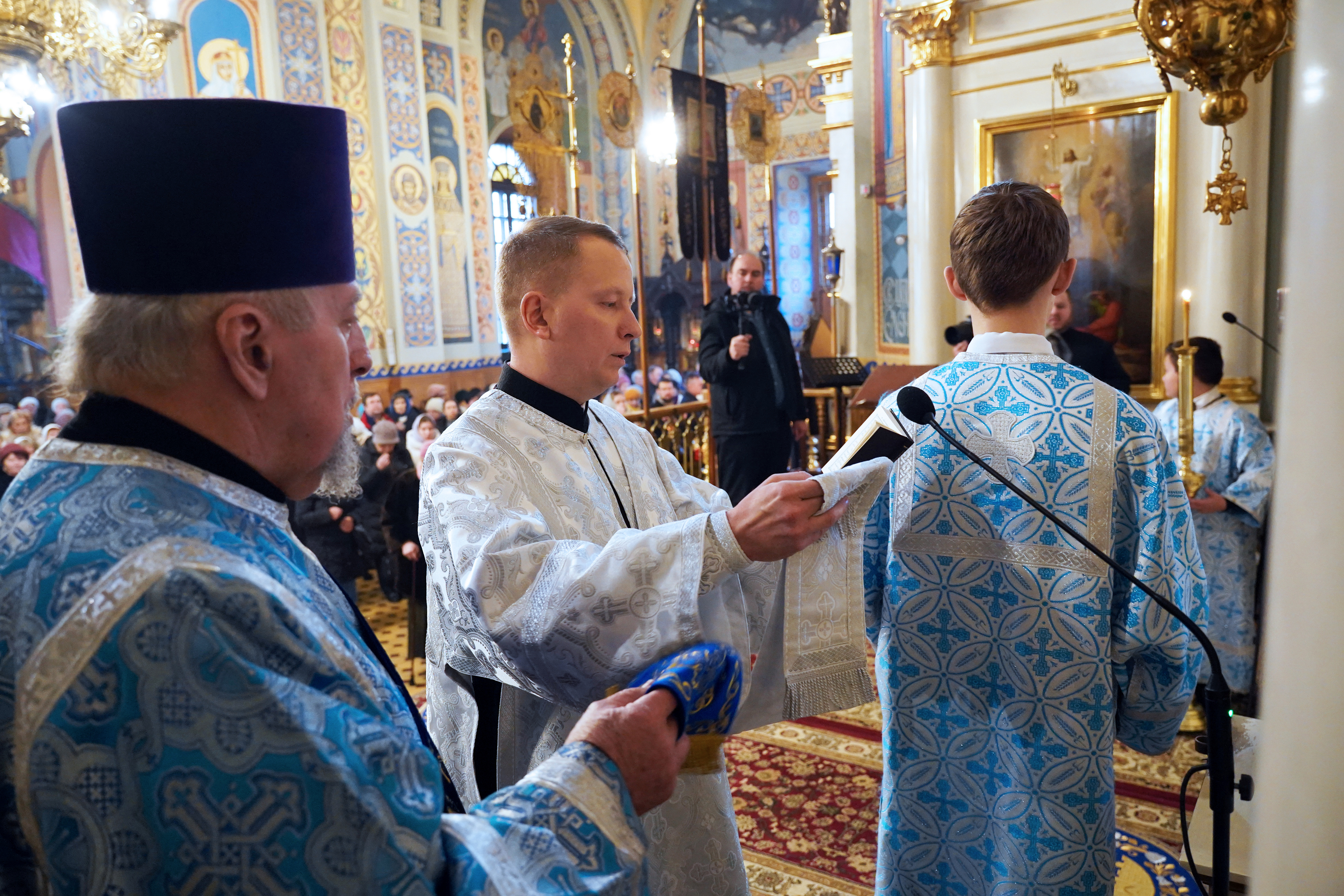 The Entry of the Most Holy Theotokos into the Temple feast in St. Nicholas Cathedral in Białystok 