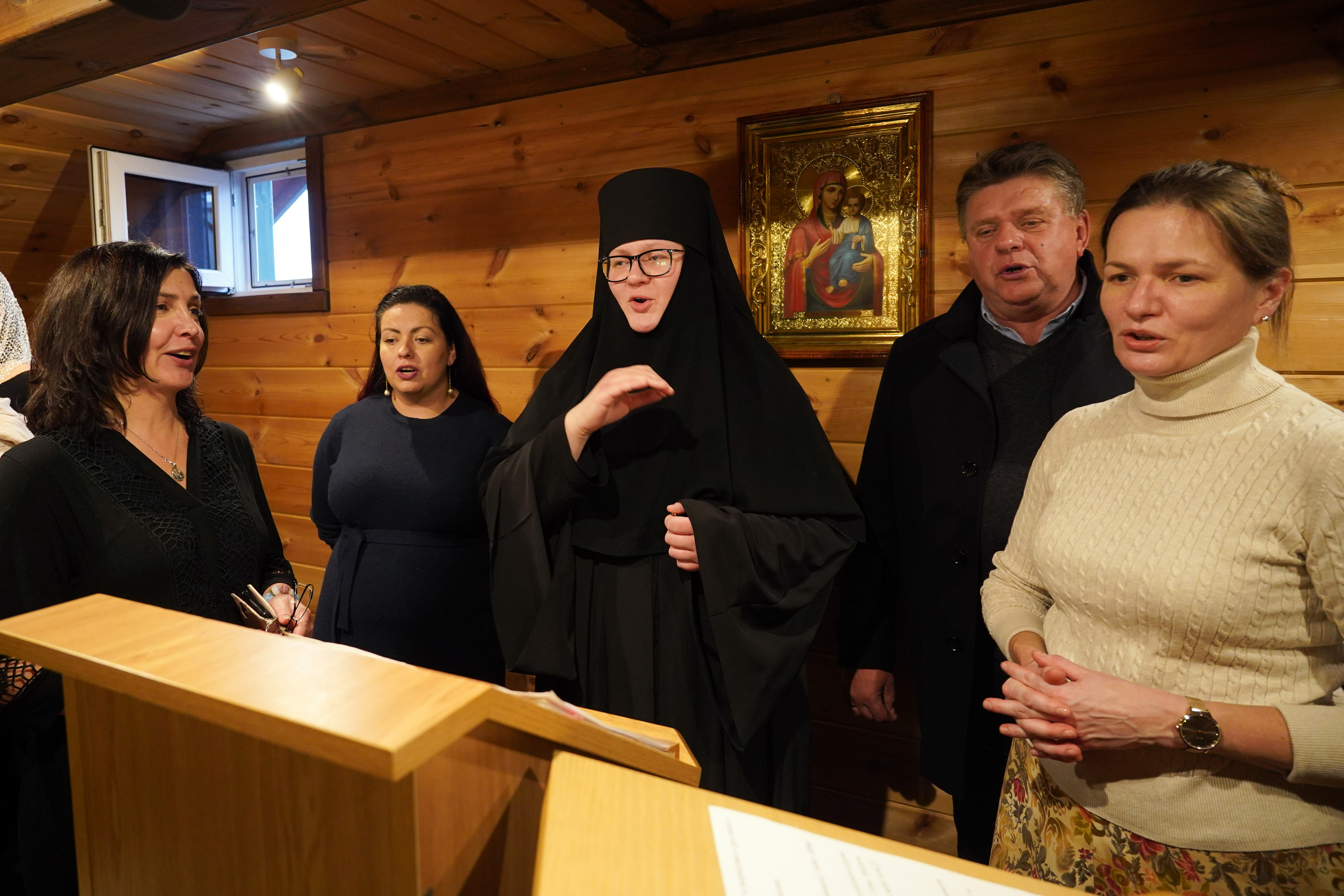 St. Catherine feast in Zaleszany Convent