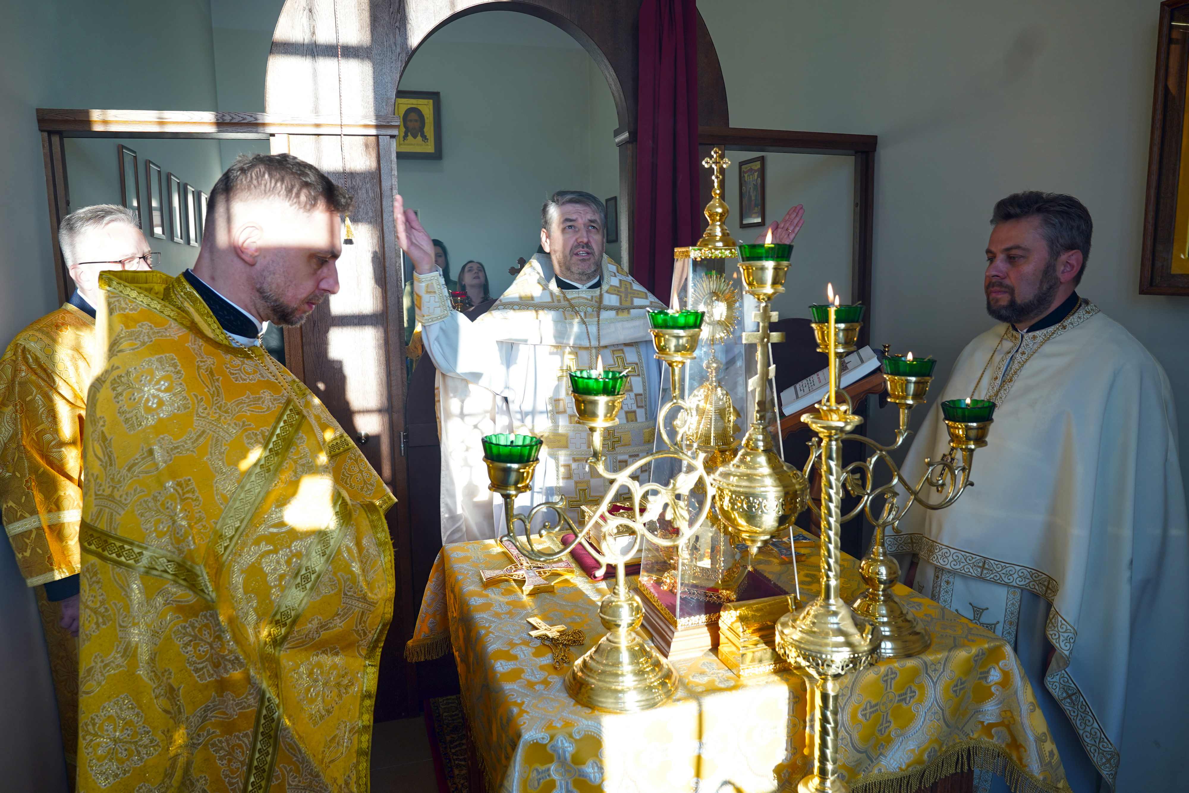 St. Andrew feast in St. Andrew chapel in Białystok