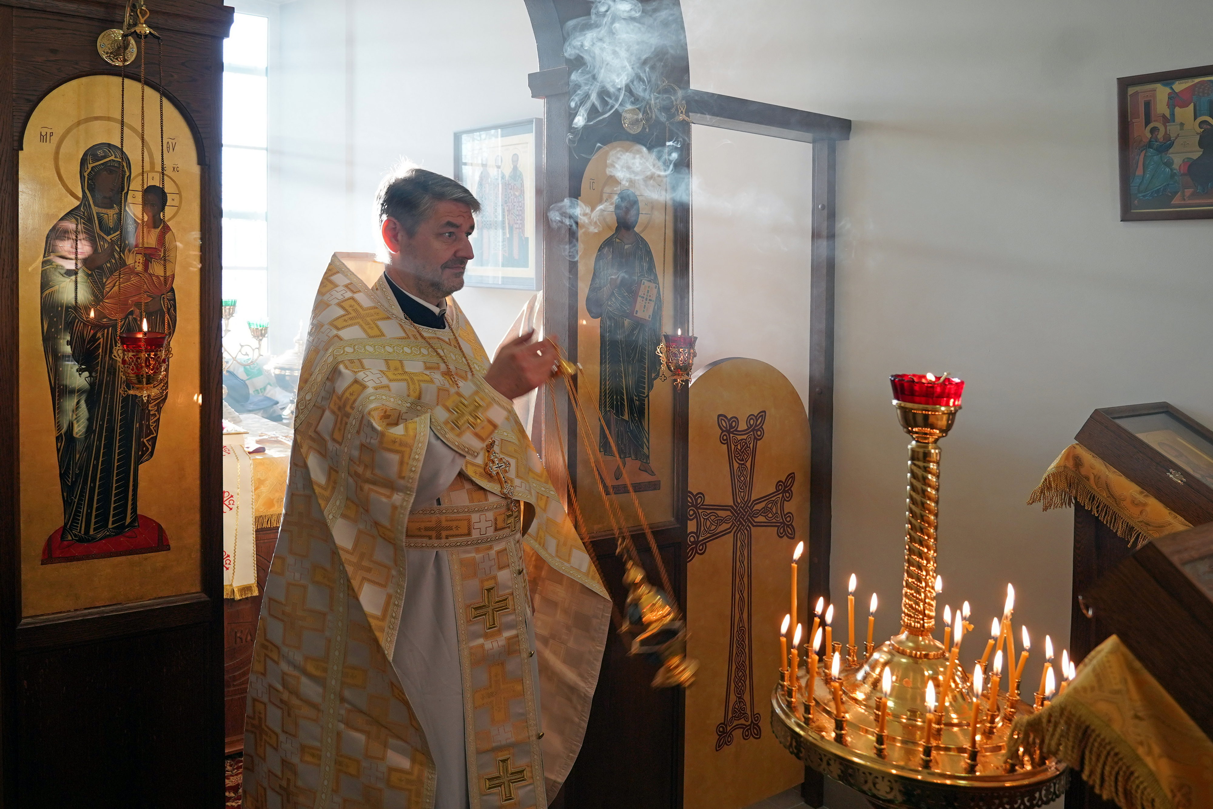 St. Andrew feast in St. Andrew chapel in Białystok