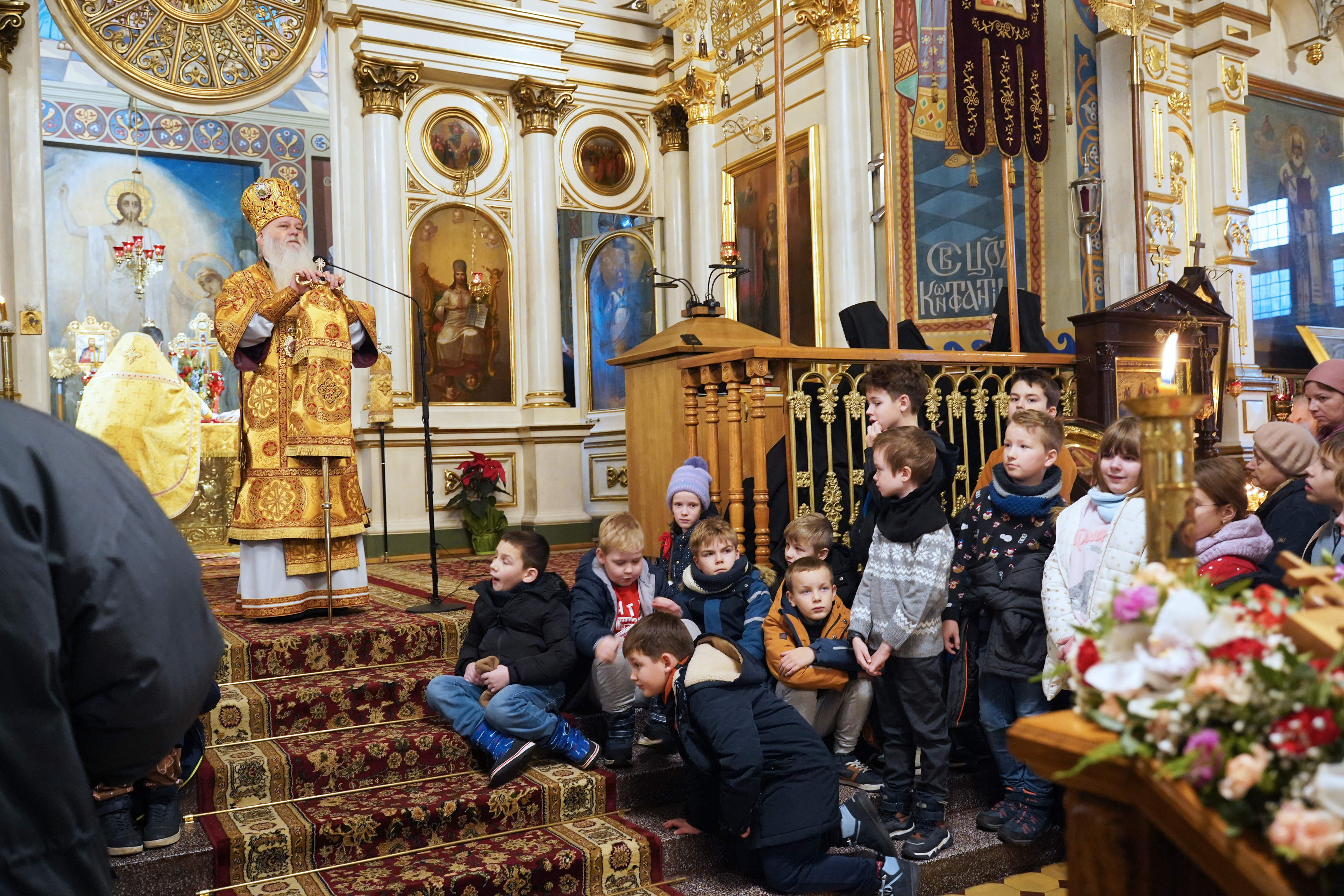 St. Nicholas feast in St. Nicholas Cathedral in Białystok