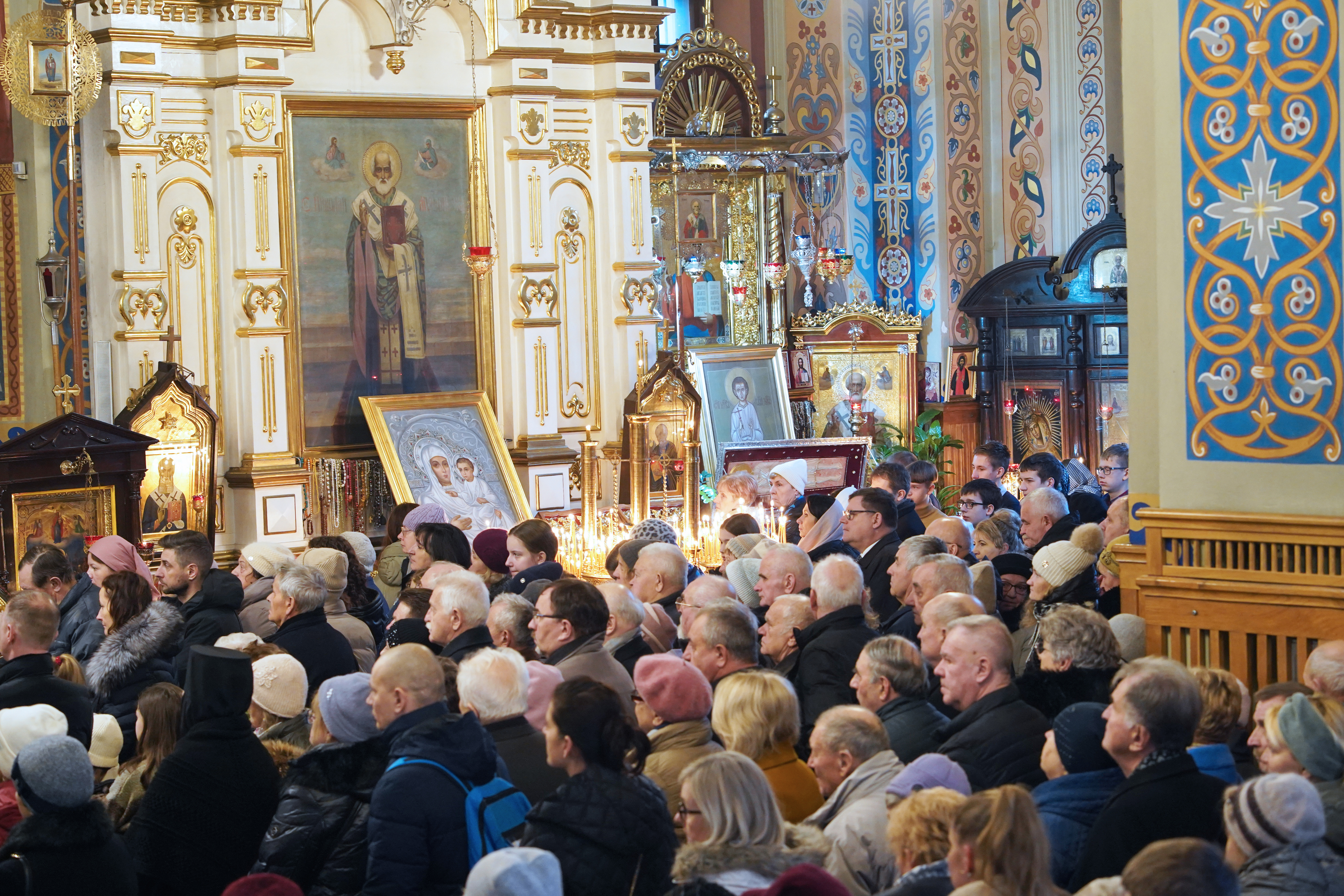St. Nicholas feast in St. Nicholas Cathedral in Białystok