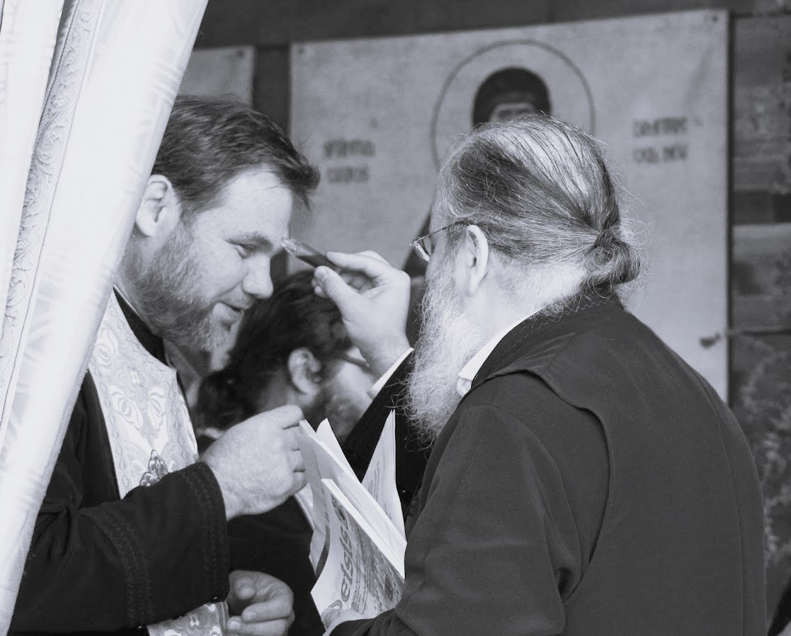 Blessing from a hierarch