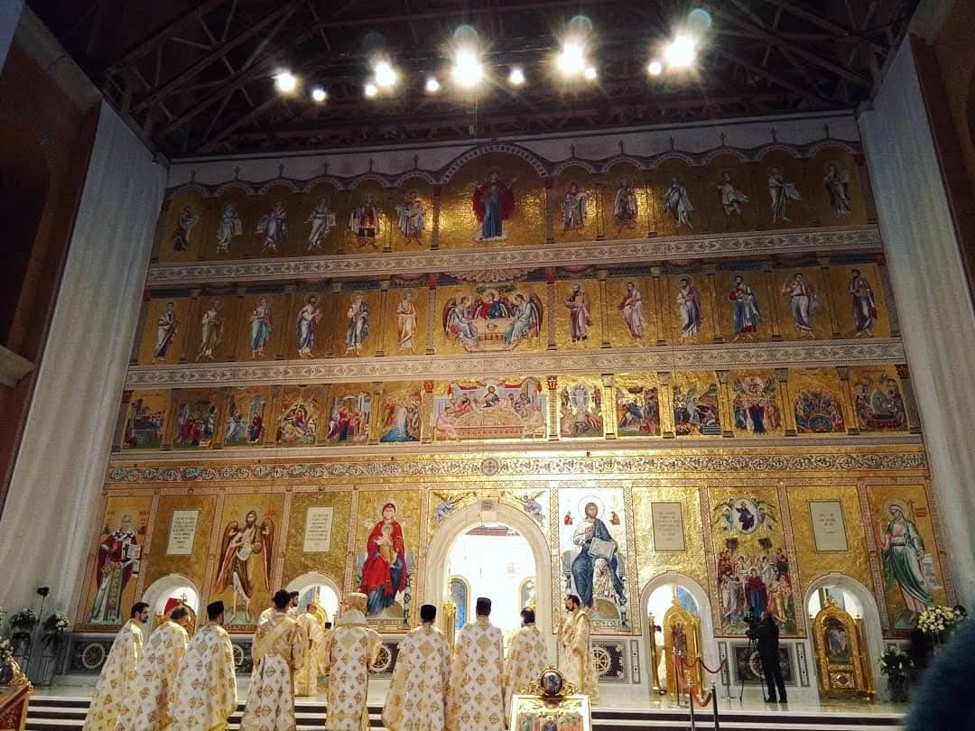 The Iconostasis of the National Cathedral from Bucharest, 2018
