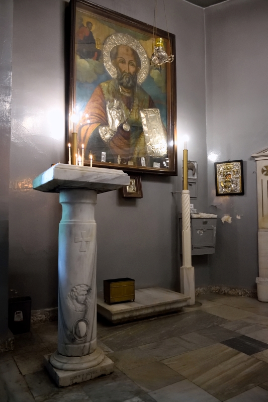 Ikona św. Mikołaja, cerkiew na Chalki, 2023
