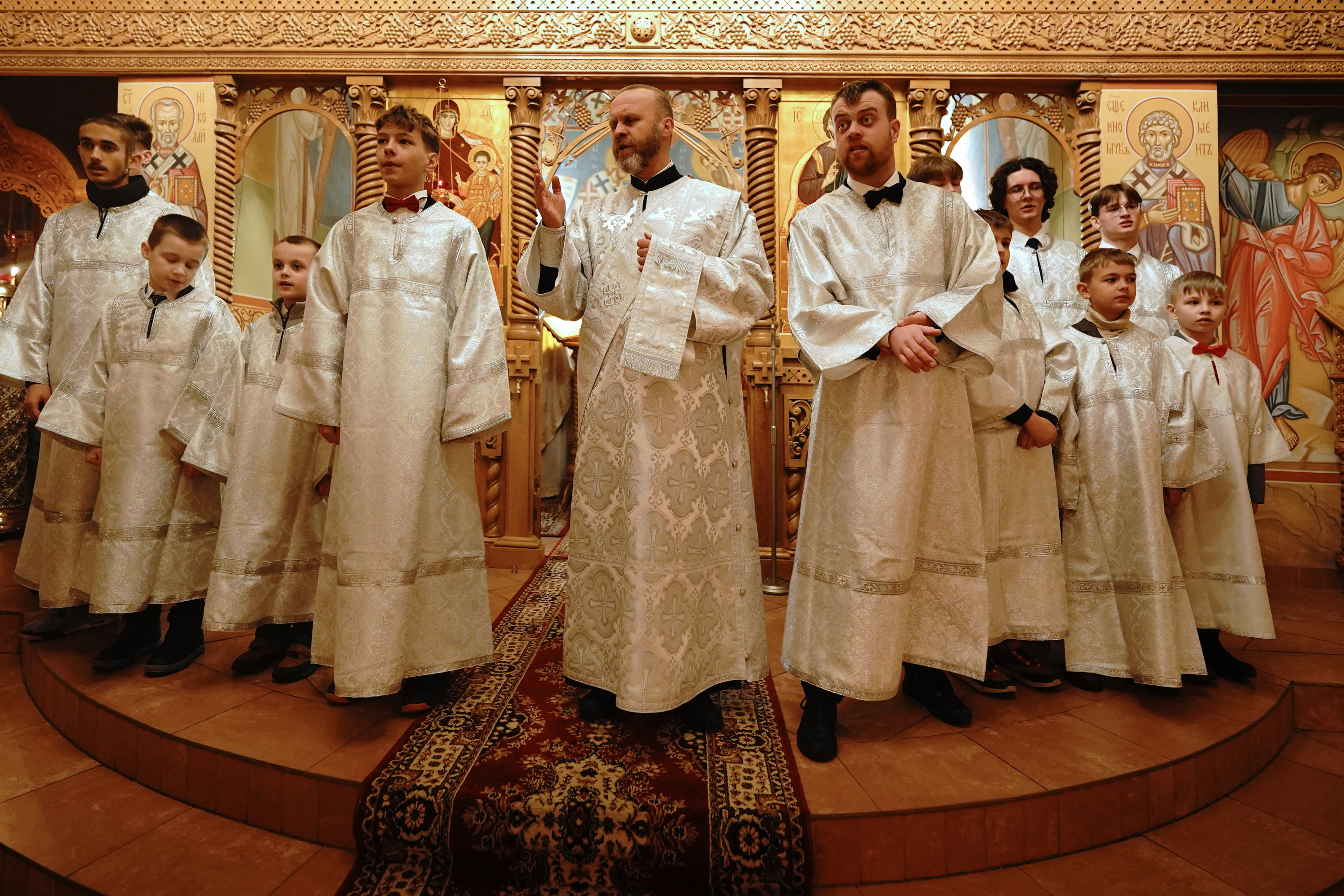 Christmas Divine Liturgy in Zwierki Convent