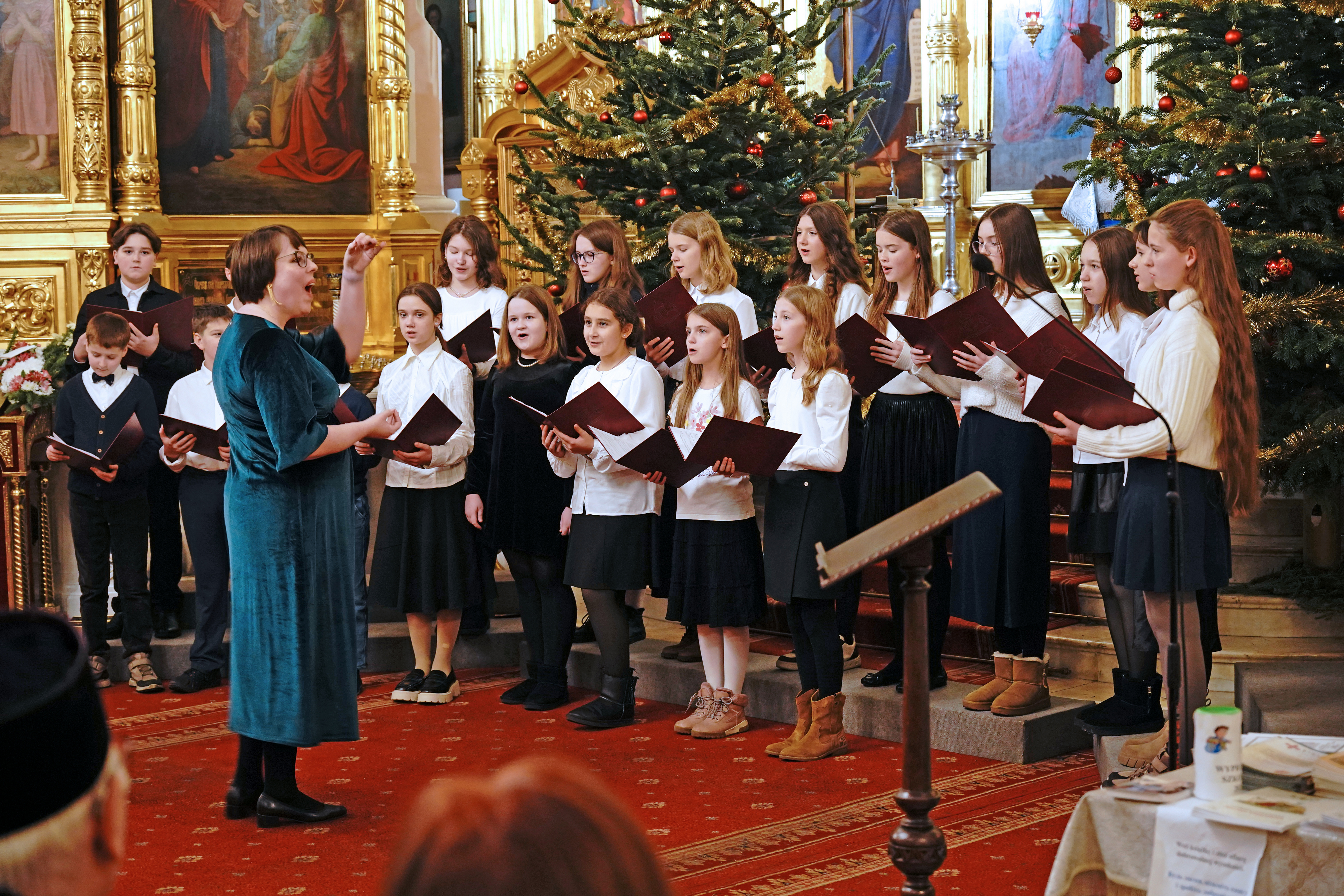 Carols concert in St. Mary Magdaleny Orthodox Cathedral in Warsaw