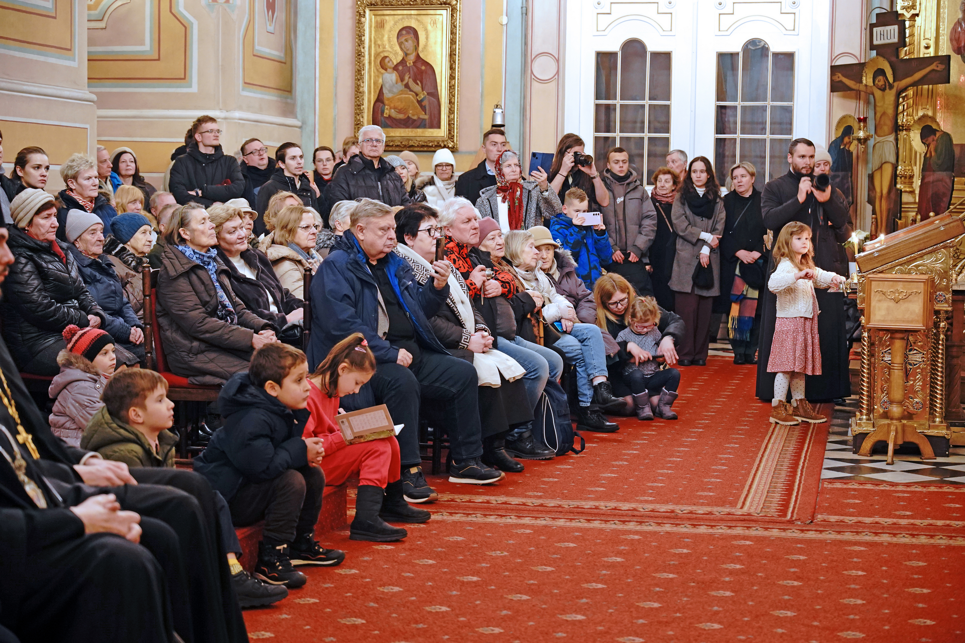 Carols concert in St. Mary Magdaleny Orthodox Cathedral in Warsaw