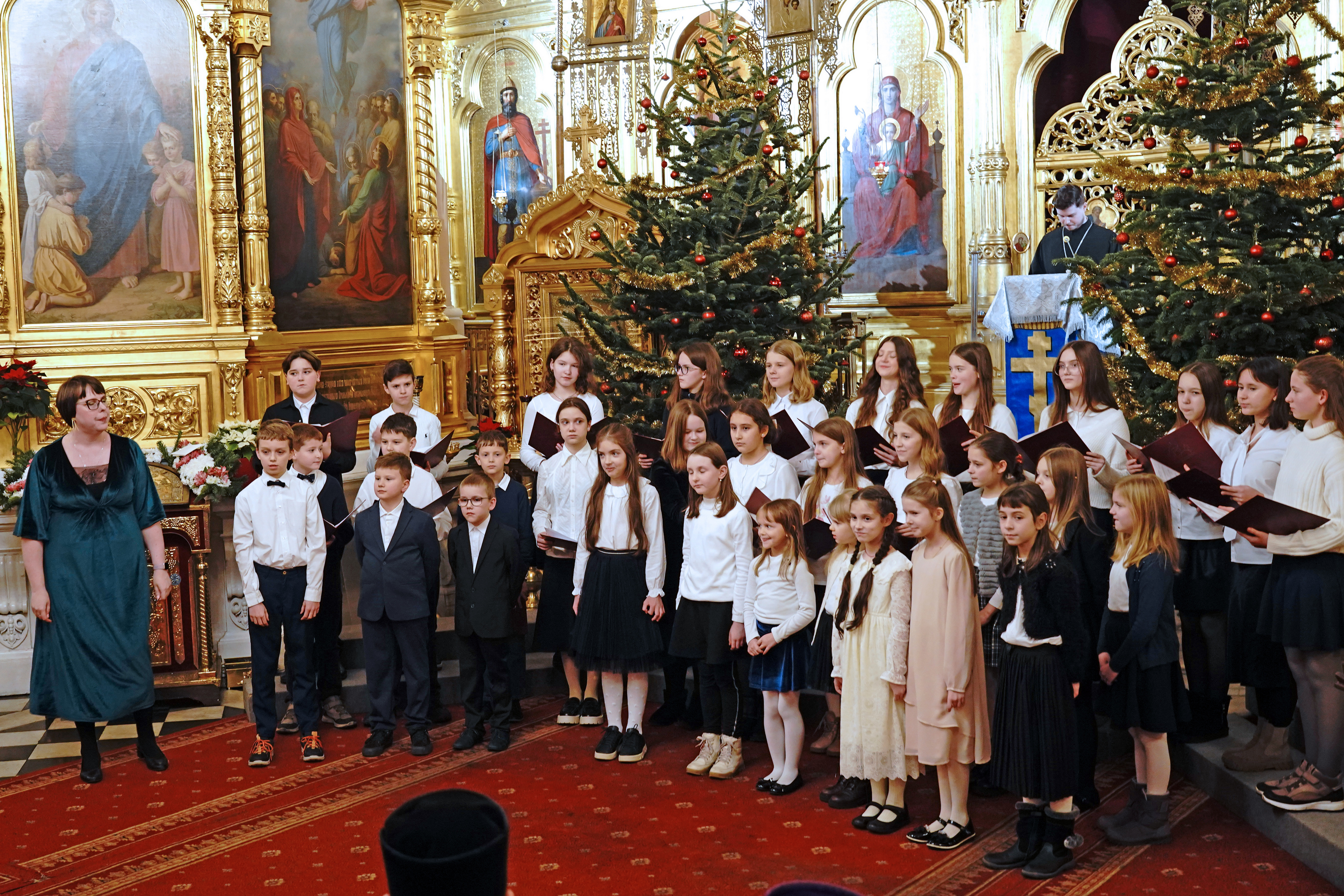 Carols concert in St. Mary Magdaleny Orthodox Cathedral in Warsaw
