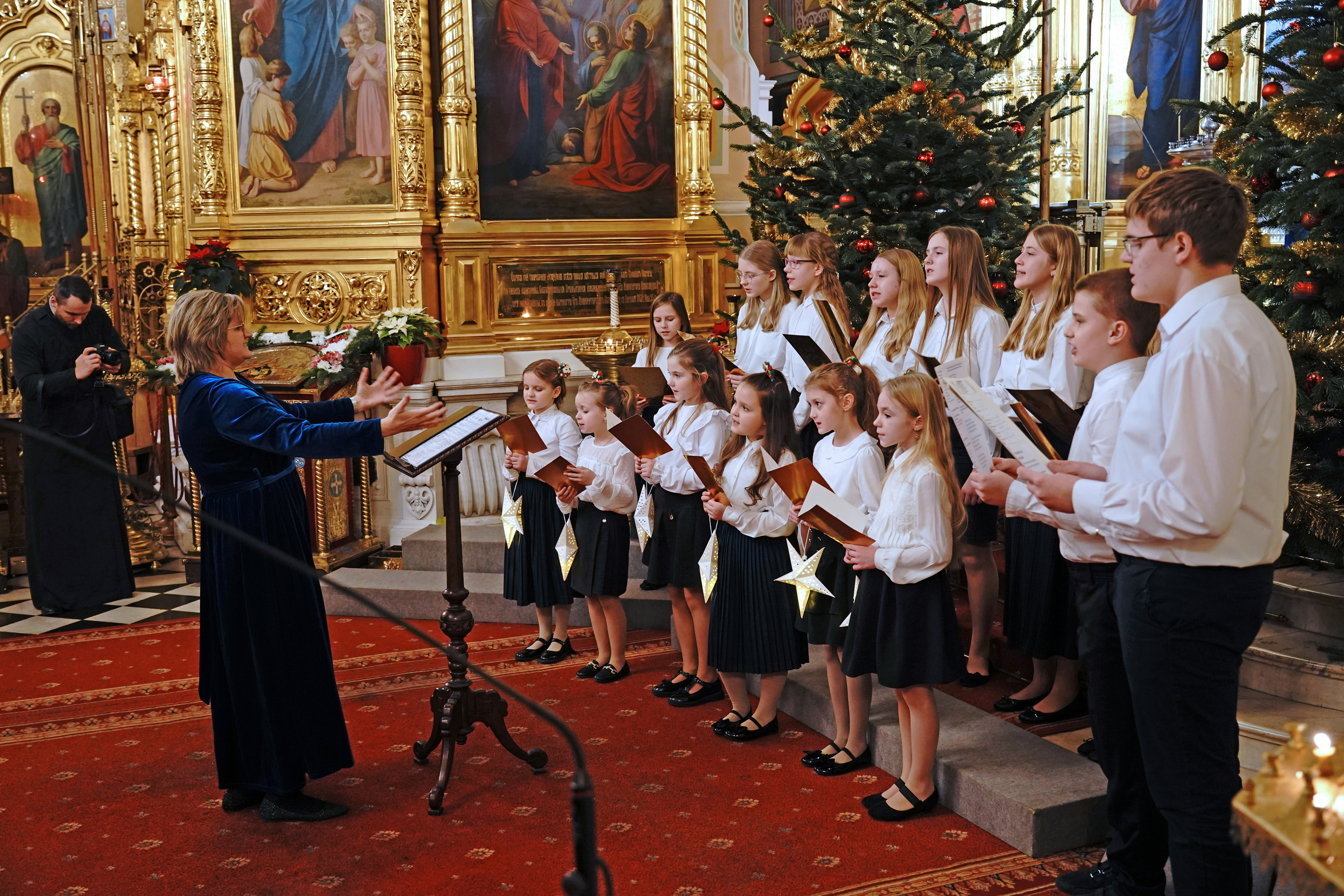 Carols concert in St. Mary Magdaleny Orthodox Cathedral in Warsaw