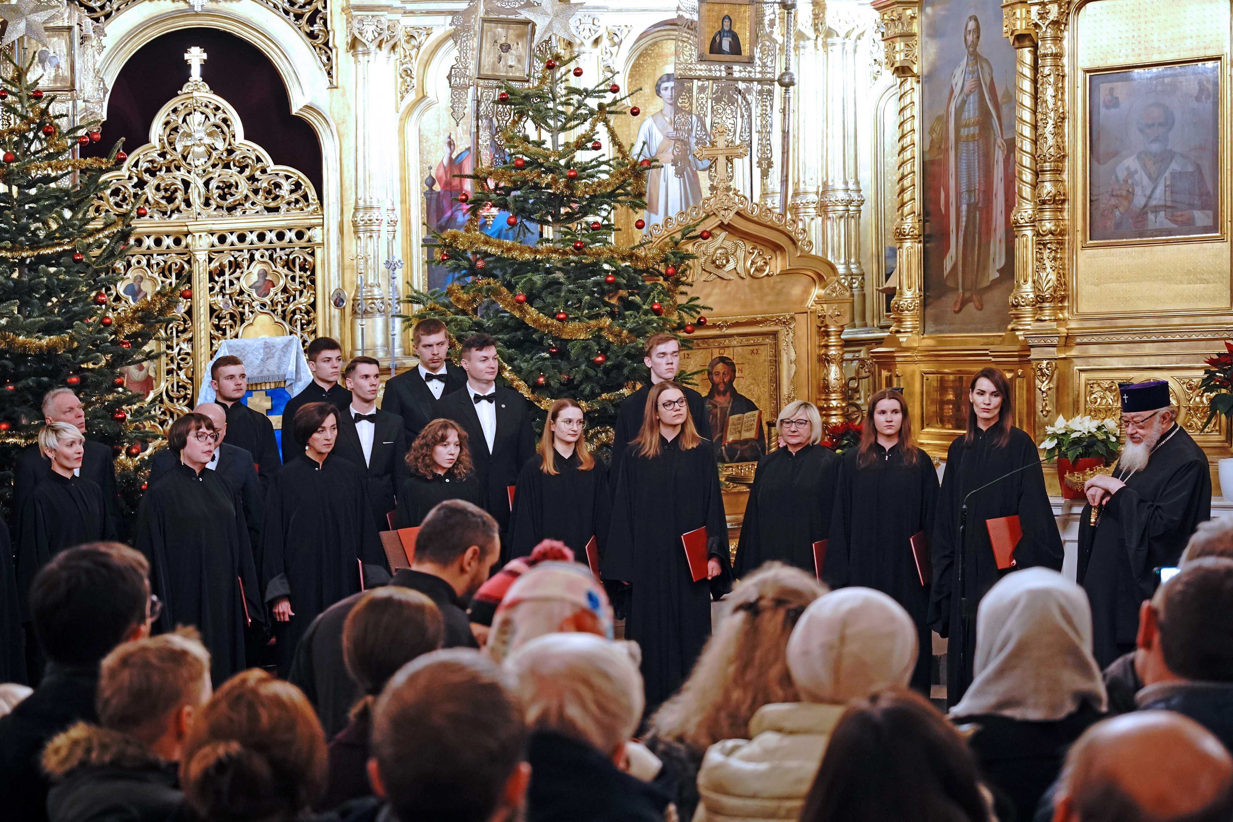 Carols concert in St. Mary Magdaleny Orthodox Cathedral in Warsaw